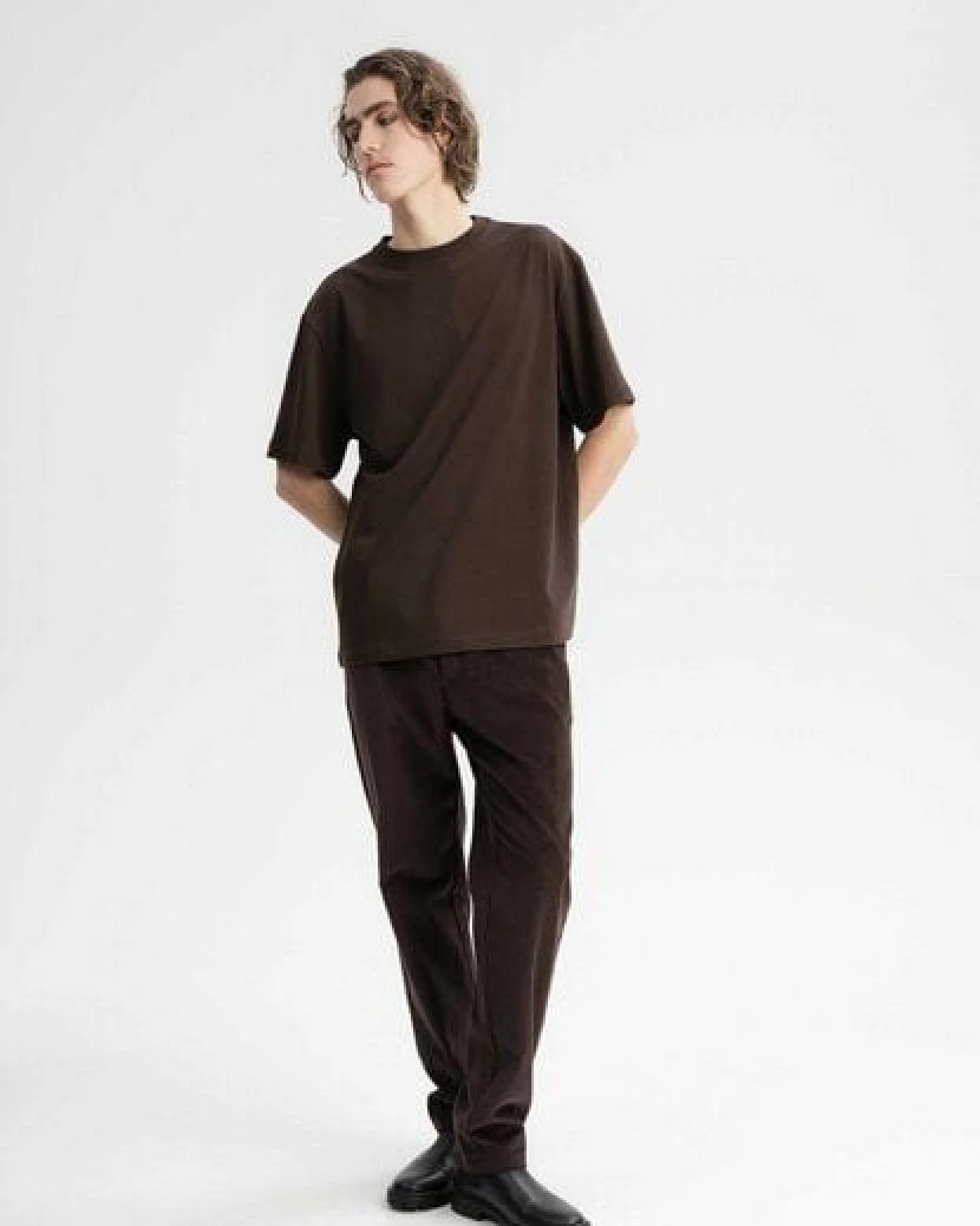 MELA Oversized T-Shirt schwer Style BHAJAN aus 100% Bio-Baumwolle – Ansicht 3
