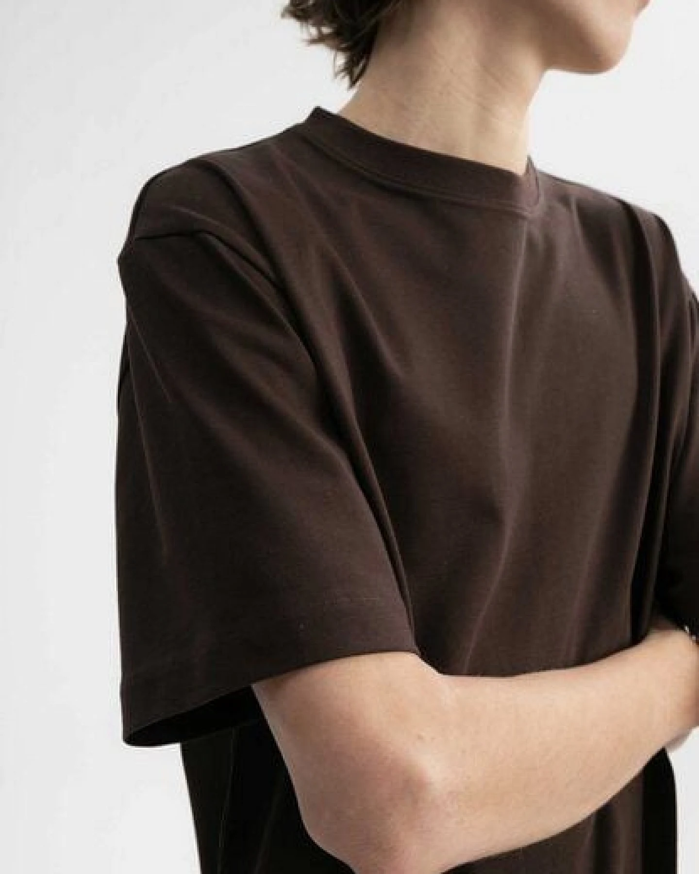 MELA Oversized T-Shirt schwer Style BHAJAN aus 100% Bio-Baumwolle – Ansicht 4
