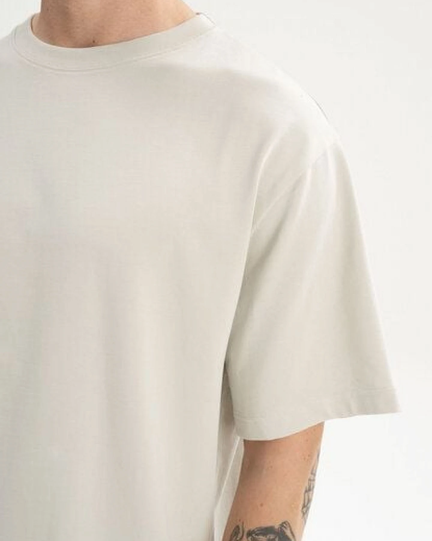 MELA Oversized T-Shirt schwer Style BHAJAN aus 100% Bio-Baumwolle – Ansicht 4