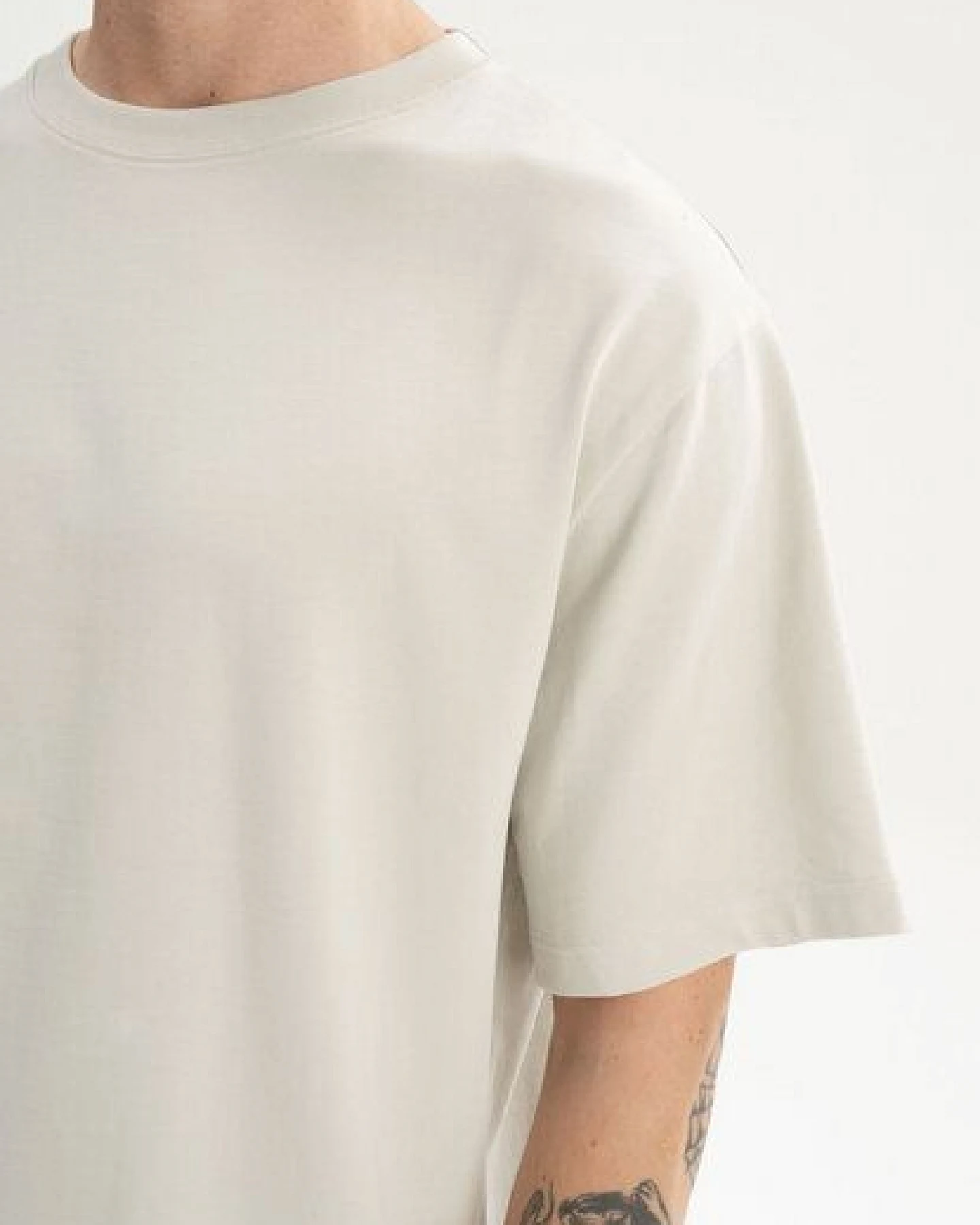 MELA Oversized T-Shirt schwer Style BHAJAN aus 100% Bio-Baumwolle – Ansicht 4