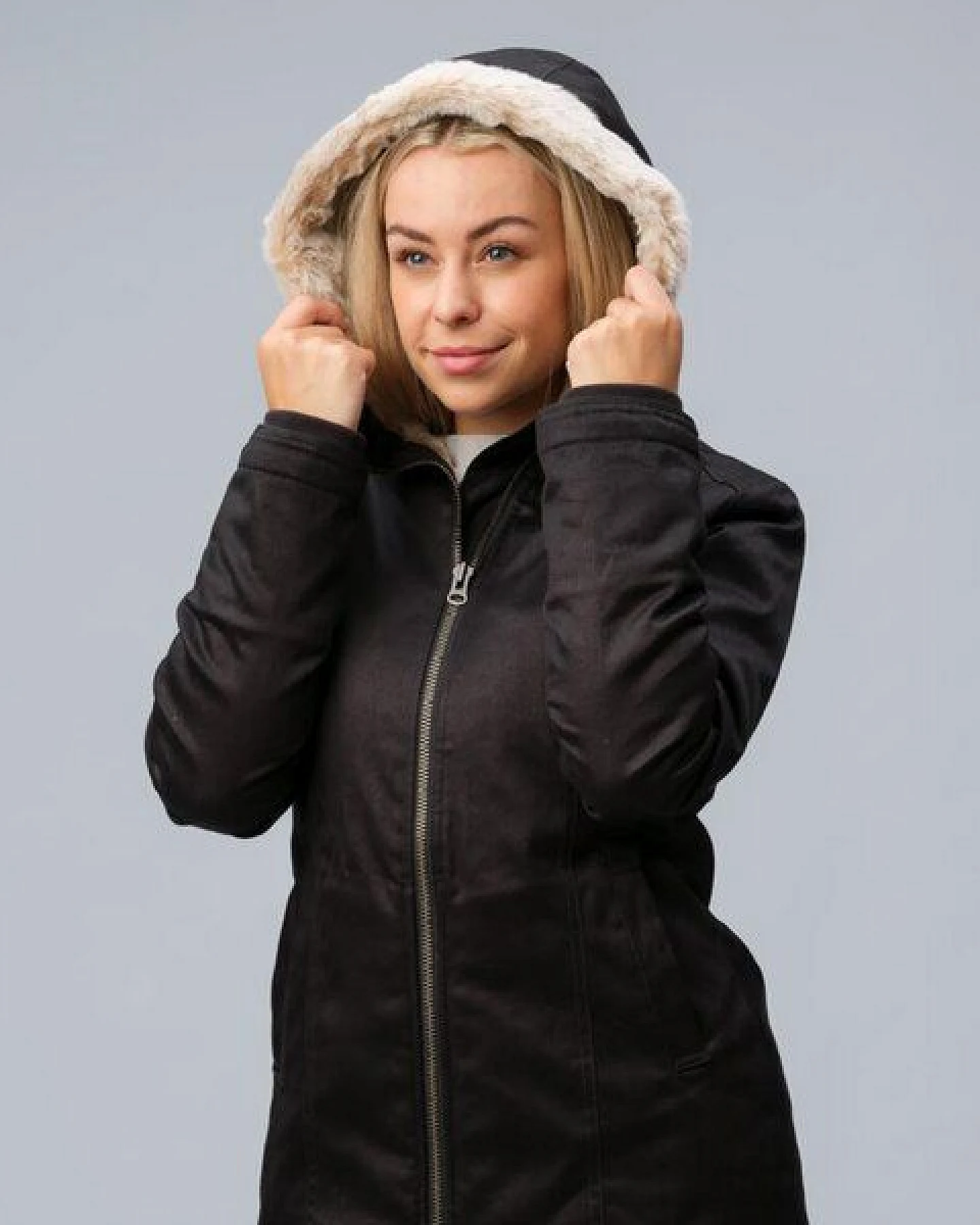 Freshemp Hanf Jacke Damen – Ansicht 2