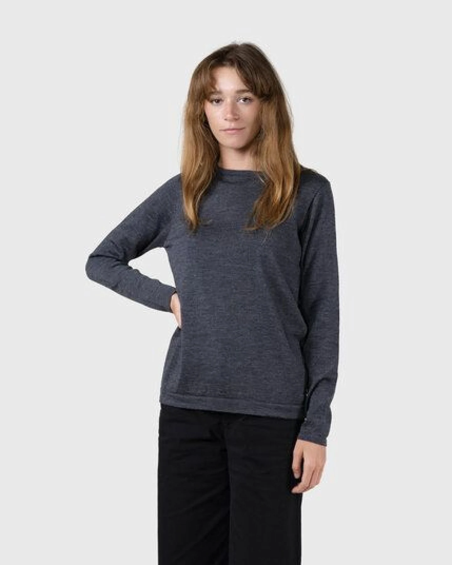 Klitmøller Collective Pullover - Charlotte knit - aus mulesingfreier Merinowolle – Ansicht 2