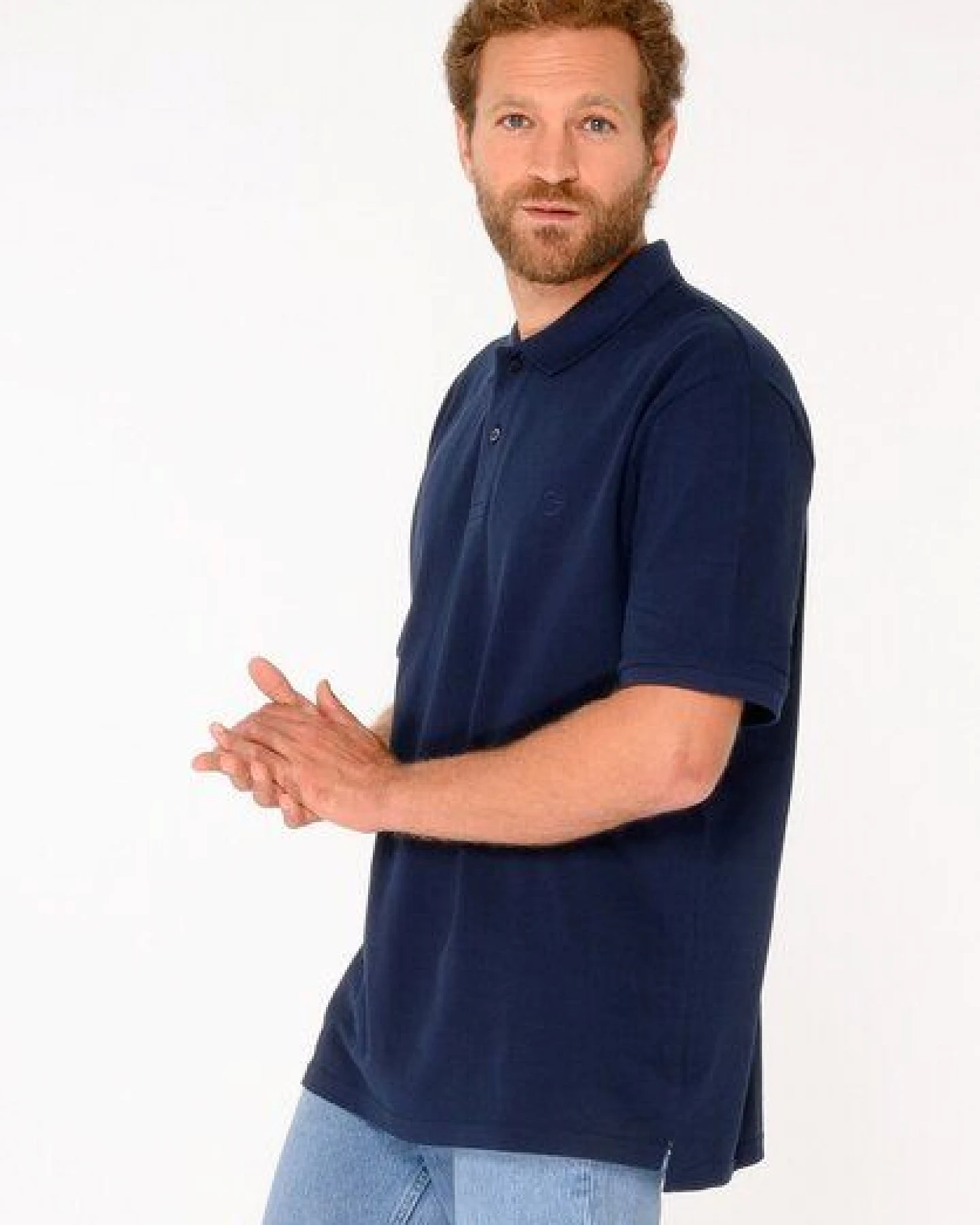 ThokkThokk Herren Piqué-Poloshirt TT118 aus Bio-Baumwolle – Ansicht 3