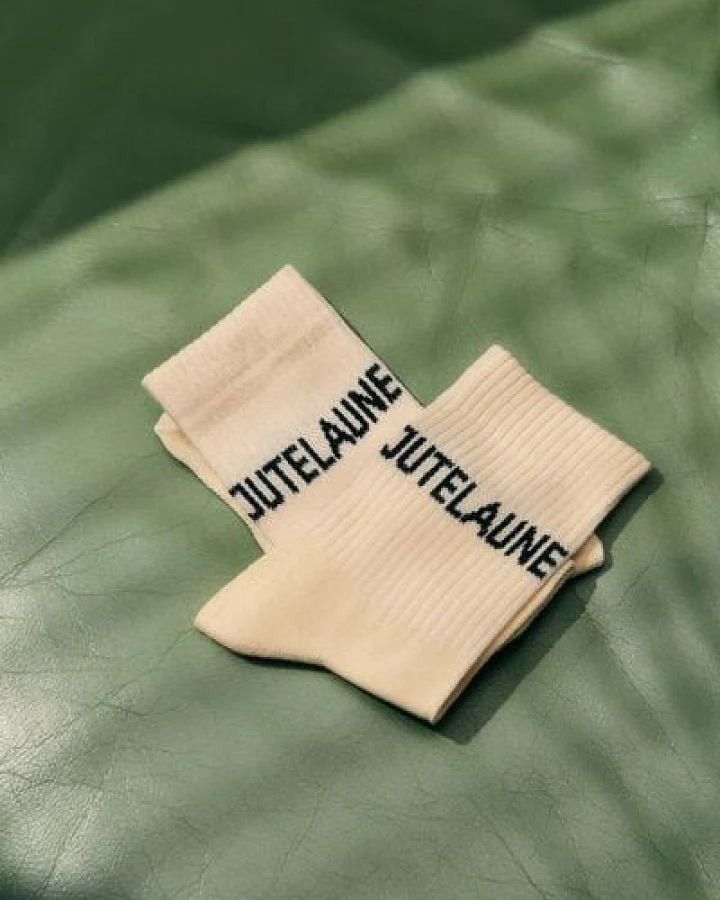 Jutelaune Logo Socks - GRS und OEKO-TEX Zertifizierungen