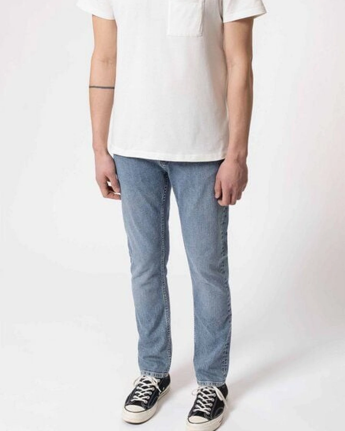 Nudie Jeans Slim Fit Jeans - Grim Tim – Ansicht 3