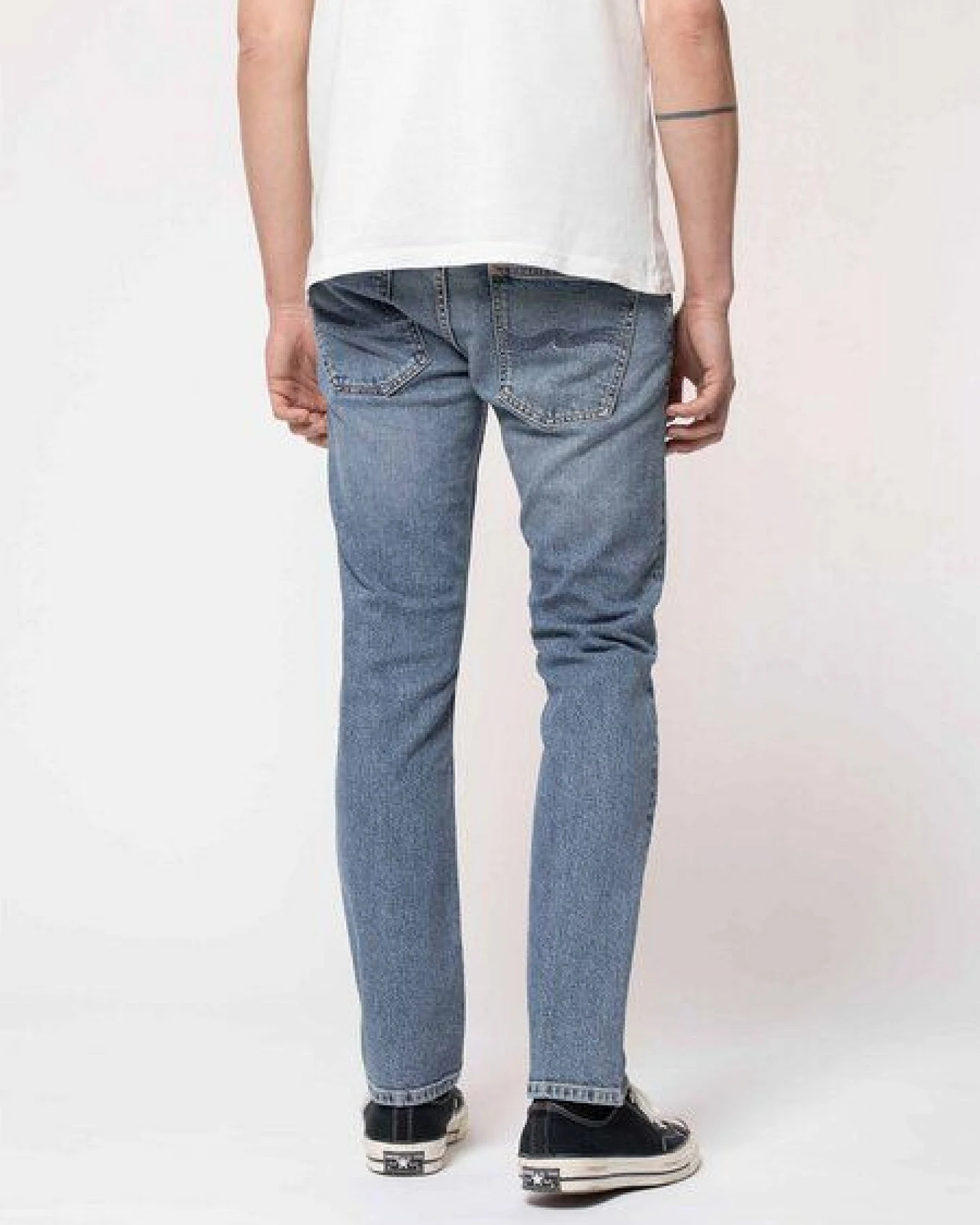 Nudie Jeans Slim Fit Jeans - Grim Tim – Ansicht 4