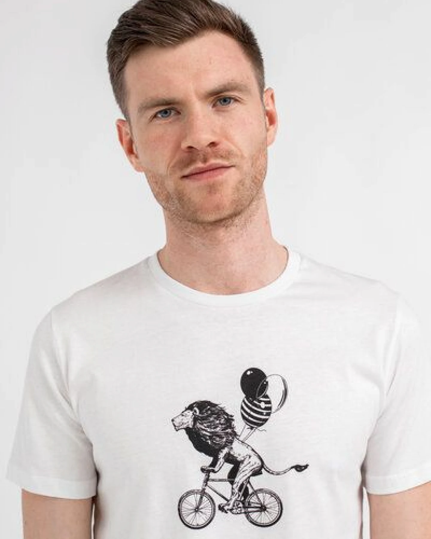 Brandless Basic Bio T-Shirt (men) Nr.3 Lionking GOTS – Ansicht 3