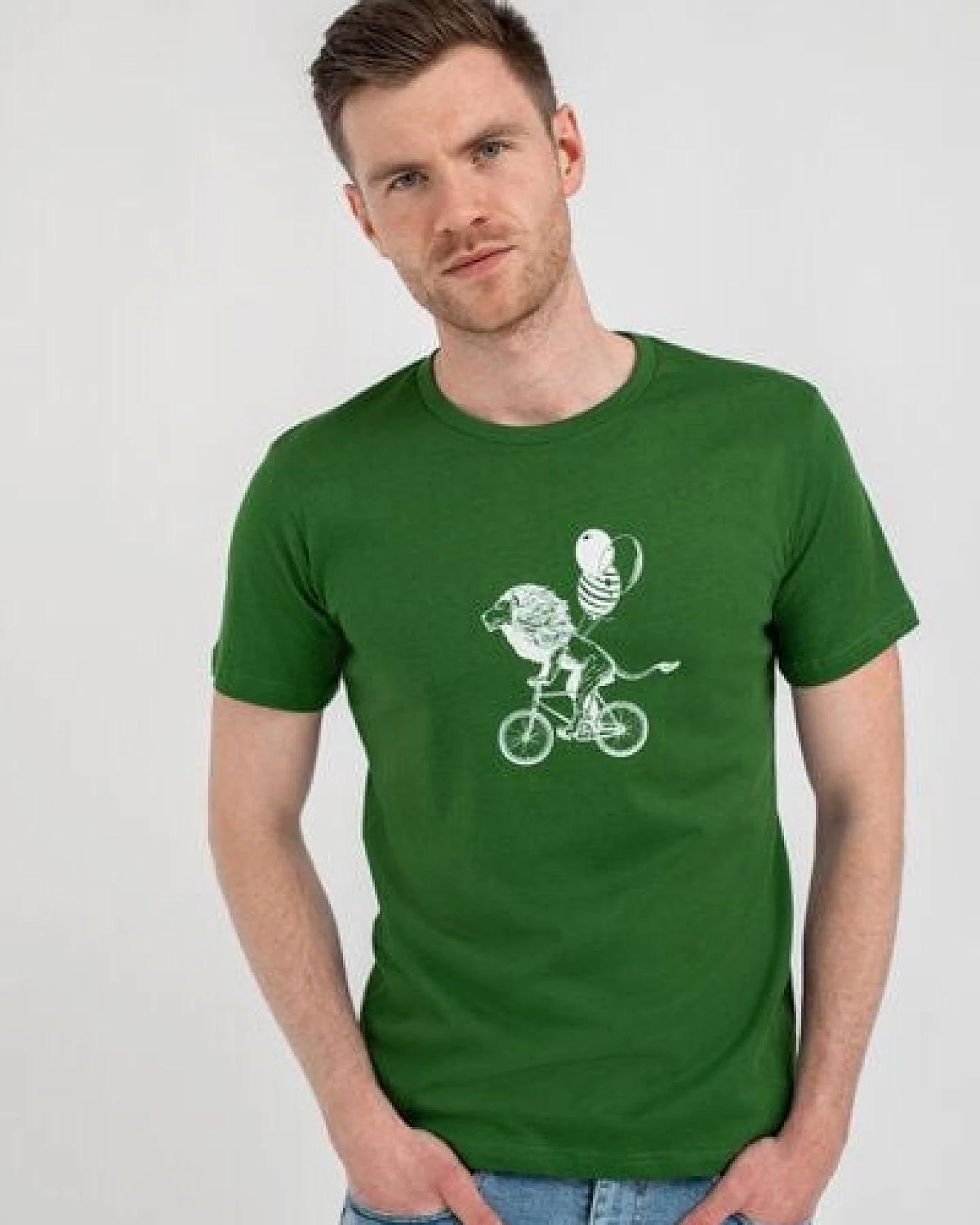Brandless Basic Bio T-Shirt (men) Nr.3 Lionking GOTS – Ansicht 4