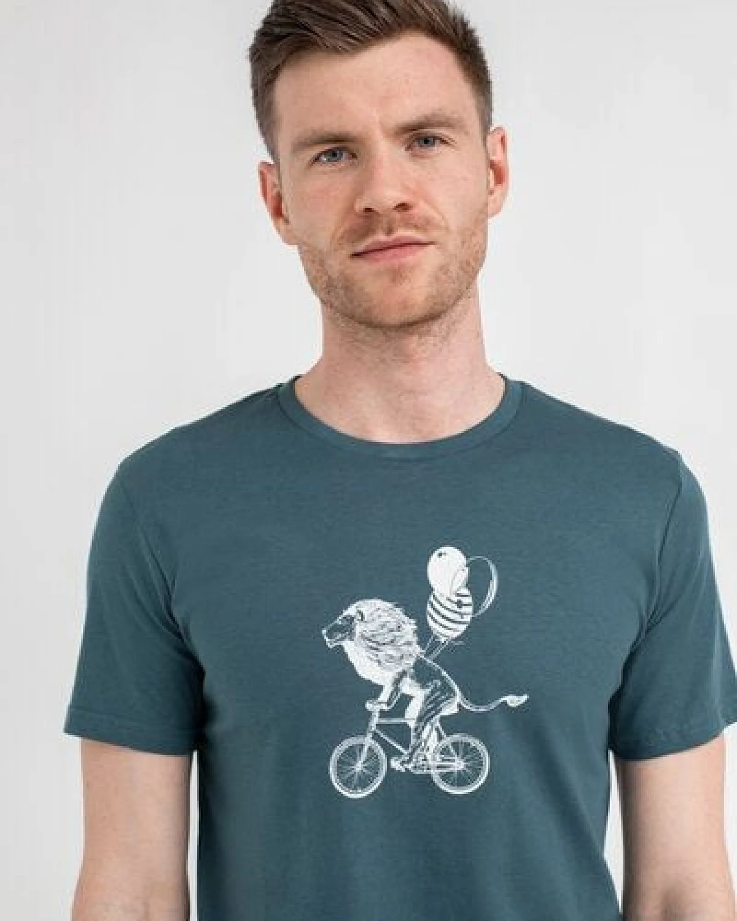 Brandless Basic Bio T-Shirt (men) Nr.3 Lionking GOTS – Ansicht 4