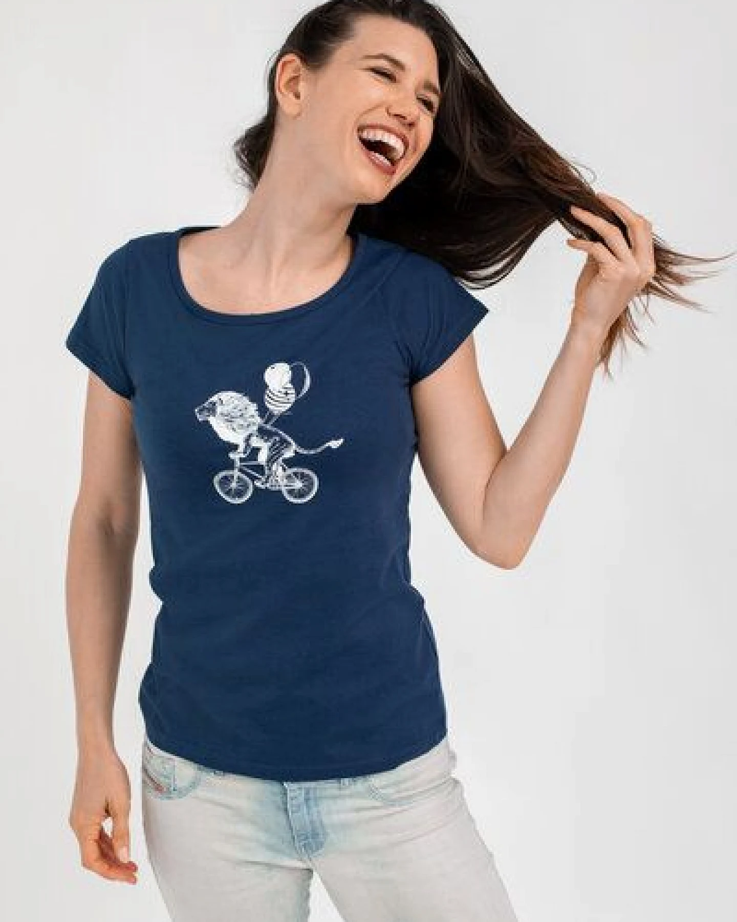 Brandless Basic Bio T-Shirt (ladies) Nr.2 Lionking (GOTS) – Ansicht 4
