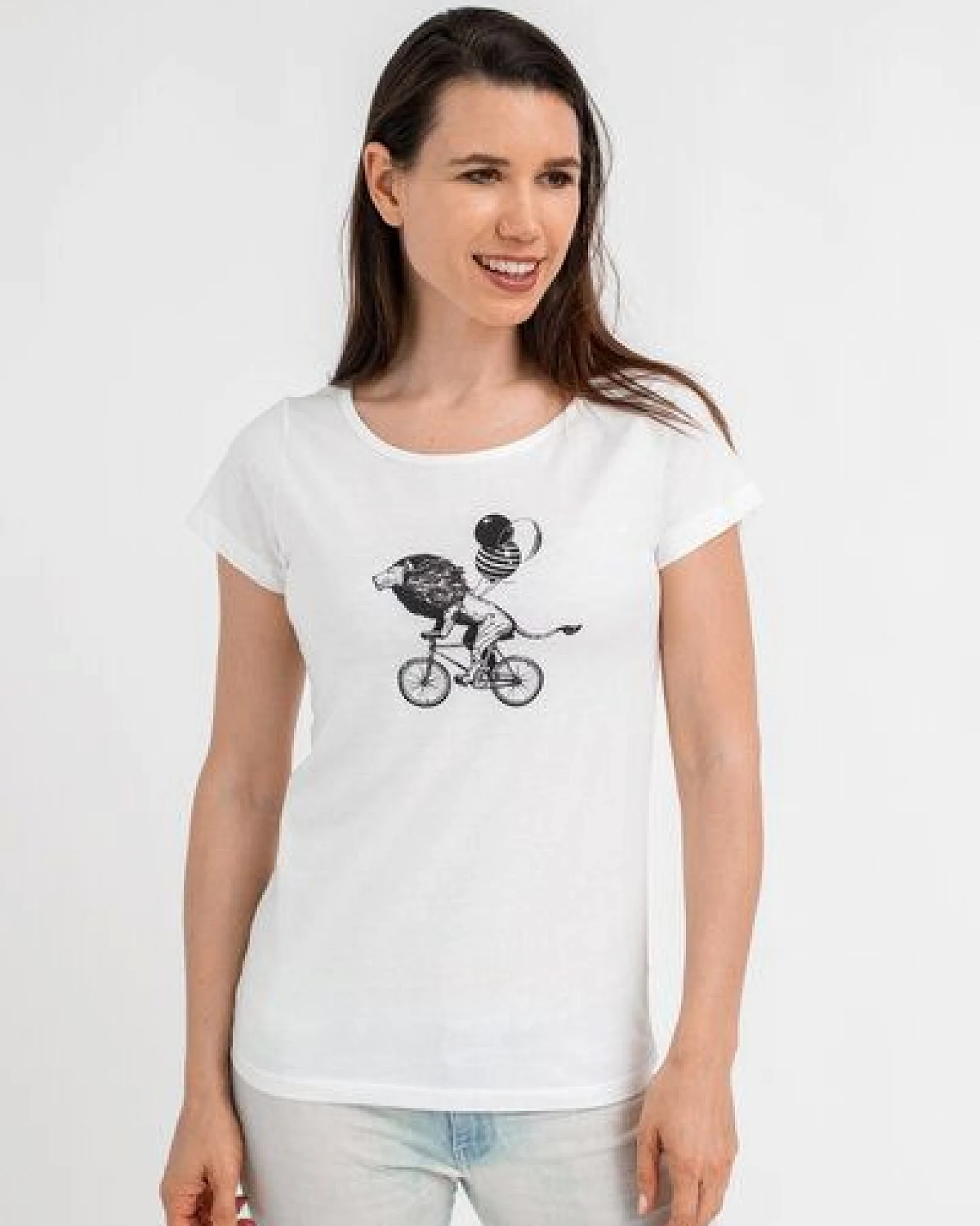 Brandless Basic Bio T-Shirt (ladies) Nr.2 Lionking (GOTS) – Ansicht 2