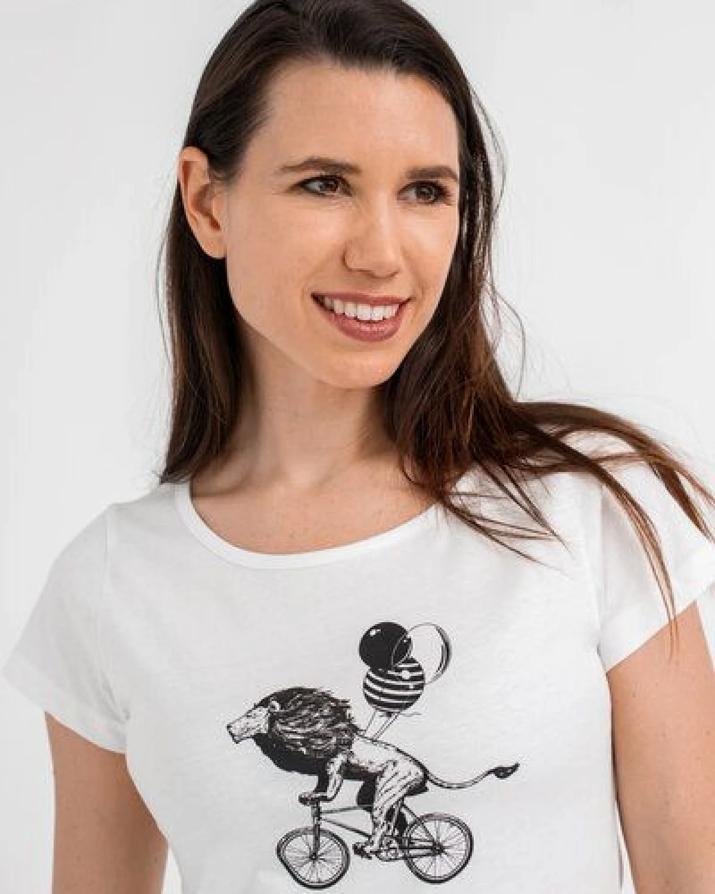Brandless Basic Bio T-Shirt (ladies) Nr.2 Lionking (GOTS) – Ansicht 3