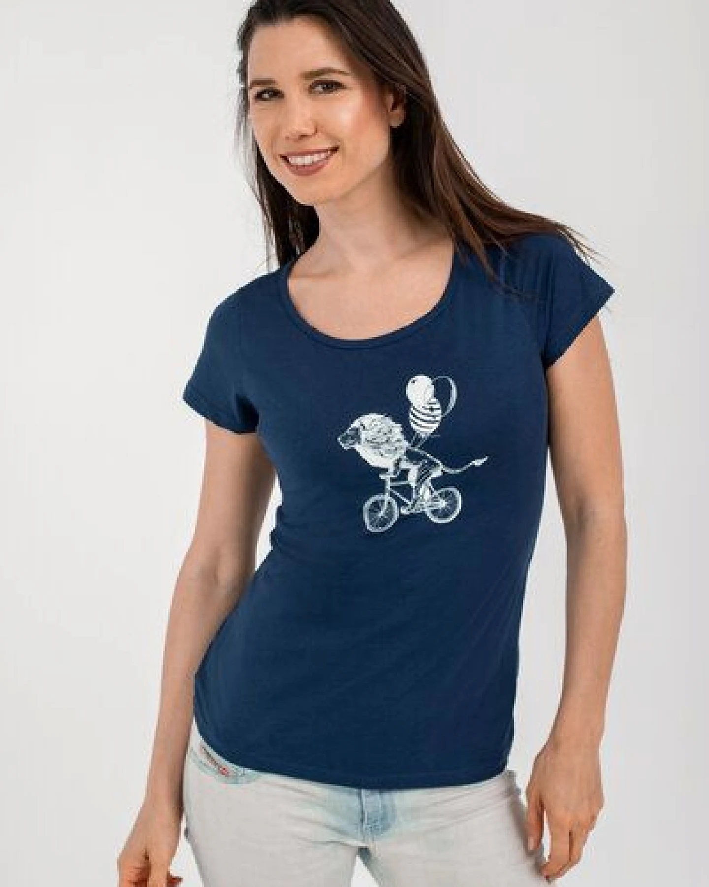 Brandless Basic Bio T-Shirt (ladies) Nr.2 Lionking (GOTS) – Ansicht 3