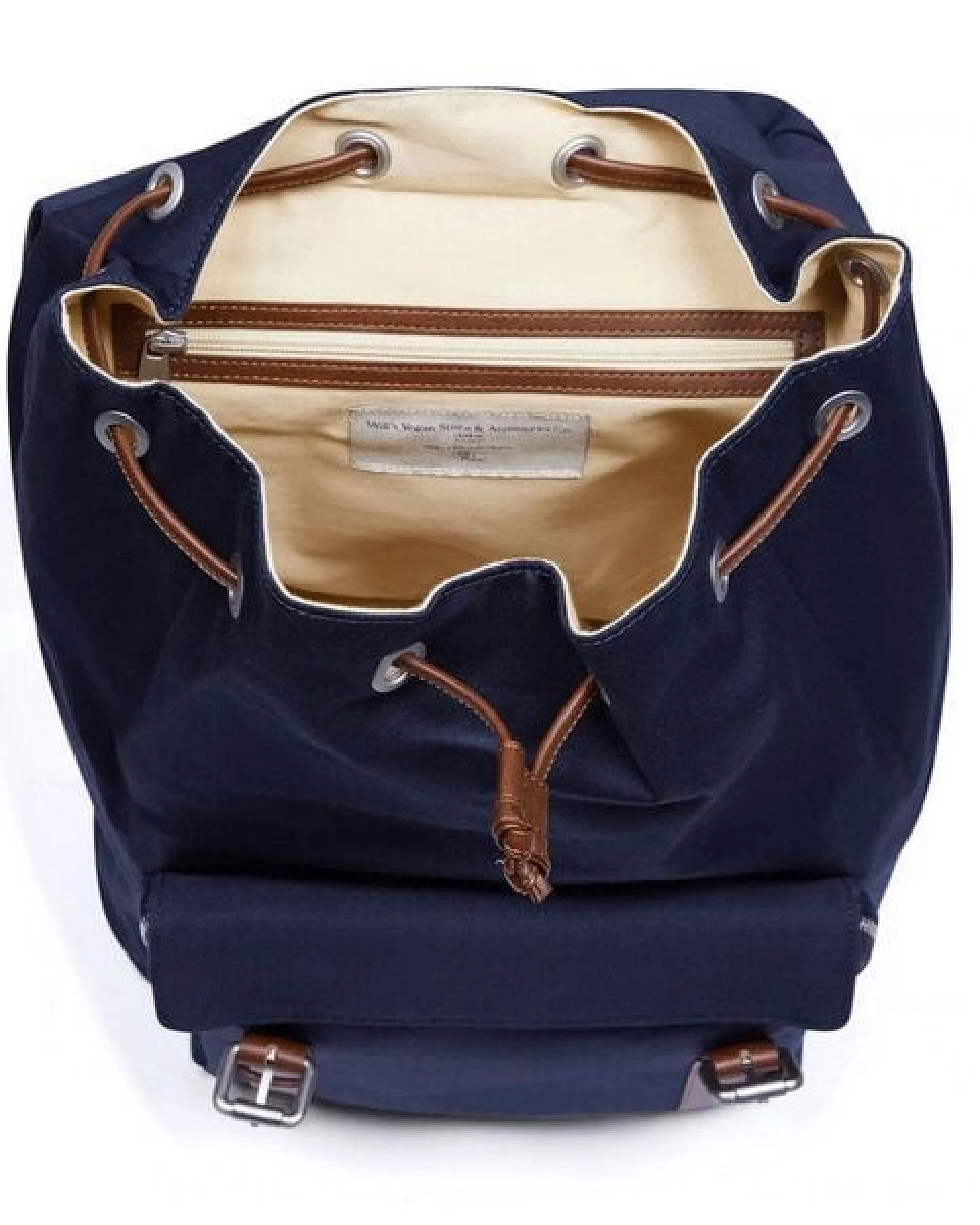 Will's Vegan Shop Duffel Rucksack aus schwerem Baumwoll-Canvas – Ansicht 4