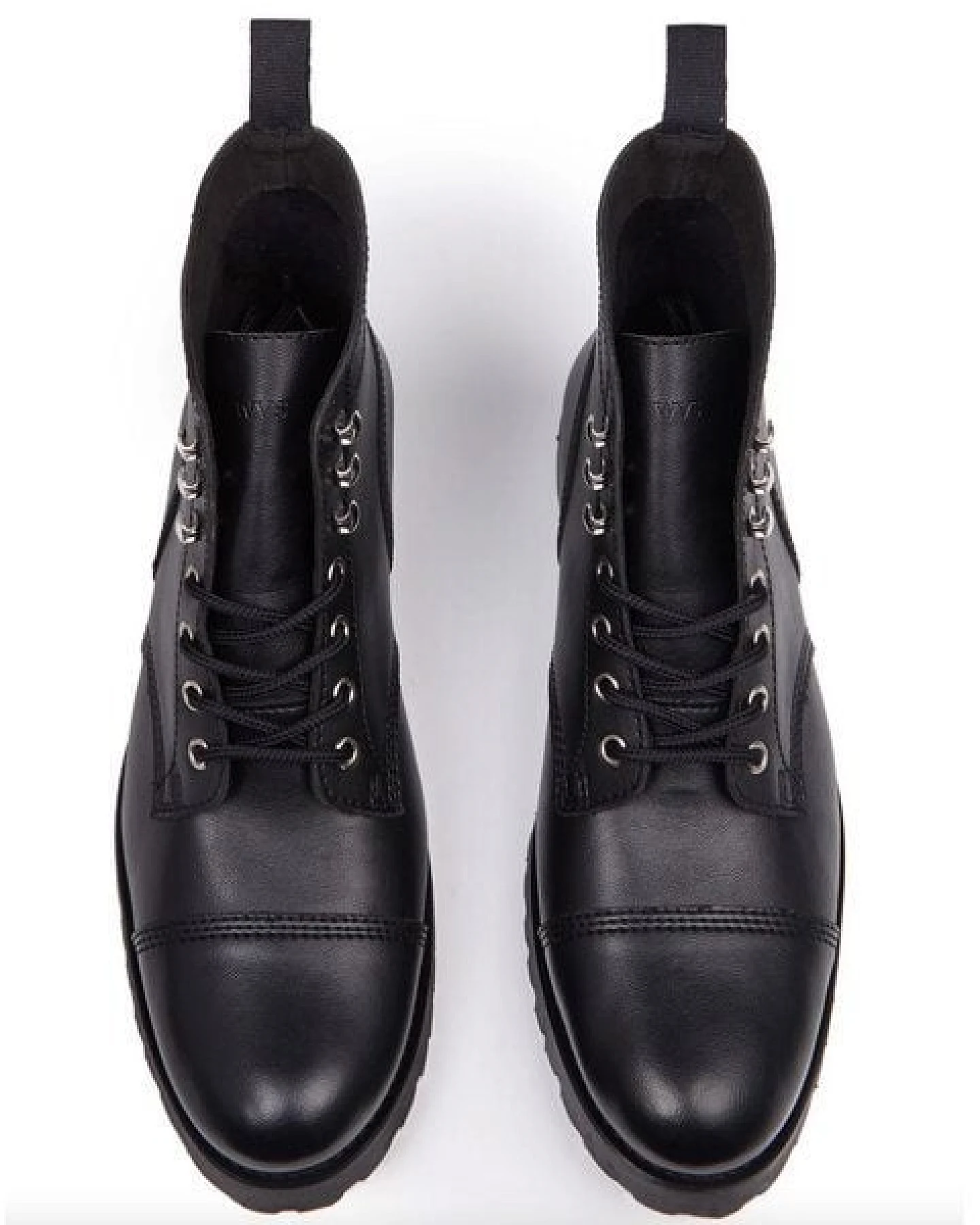 Will's Vegan Shop Work Boots aus veganem, italienischen Leder – Ansicht 4