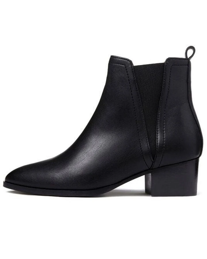 Will's Vegan Shop Chelsea Boots aus veganem, italienischen Leder