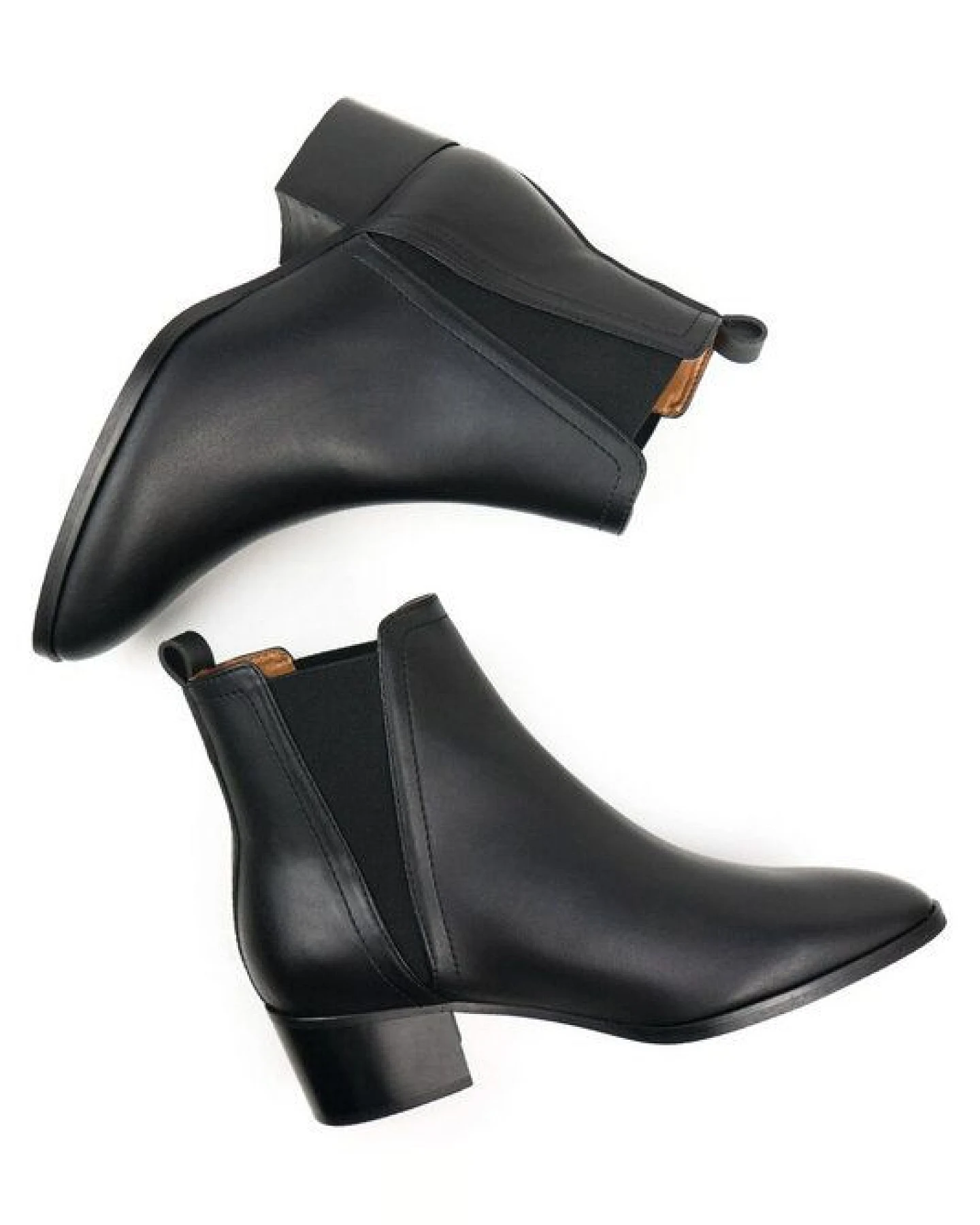Will's Vegan Shop Chelsea Boots aus veganem, italienischen Leder – Ansicht 2