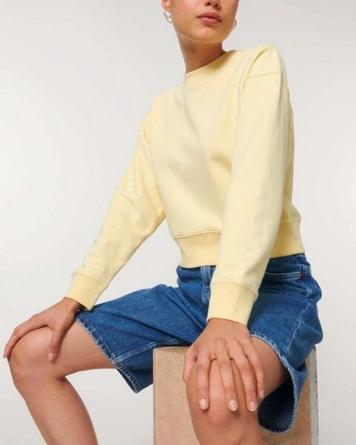 YTWOO Kurz geschnittenes Damen Sweatshirt