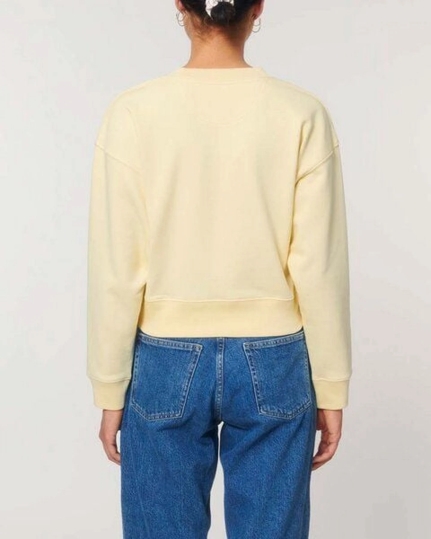YTWOO Kurz geschnittenes Damen Sweatshirt – Ansicht 4