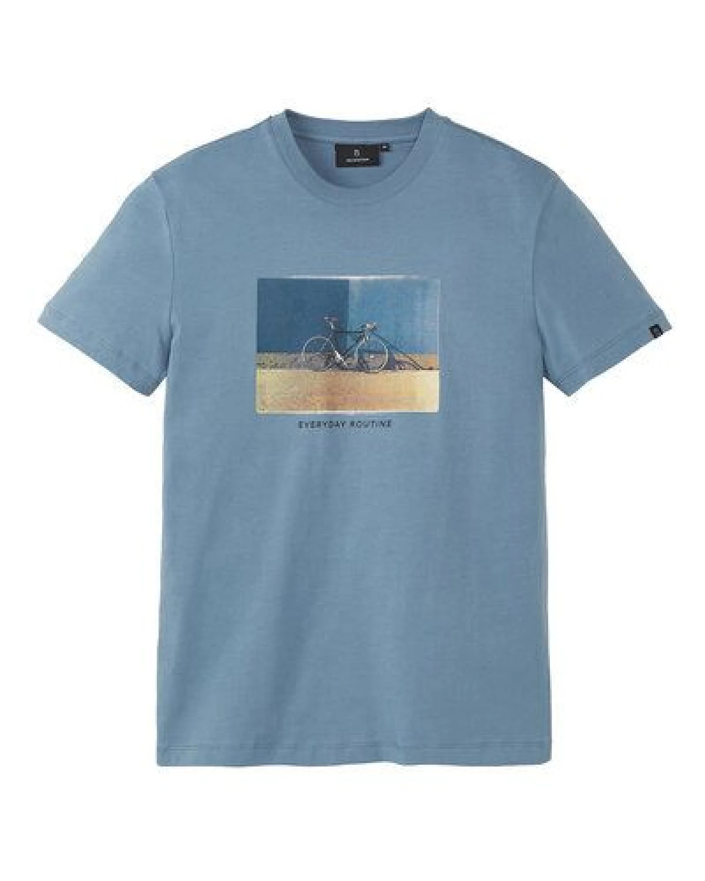 Herren T-Shirt aus Bio-Baumwolle - AGAVE BIKE WALL - recolution – Ansicht 2
