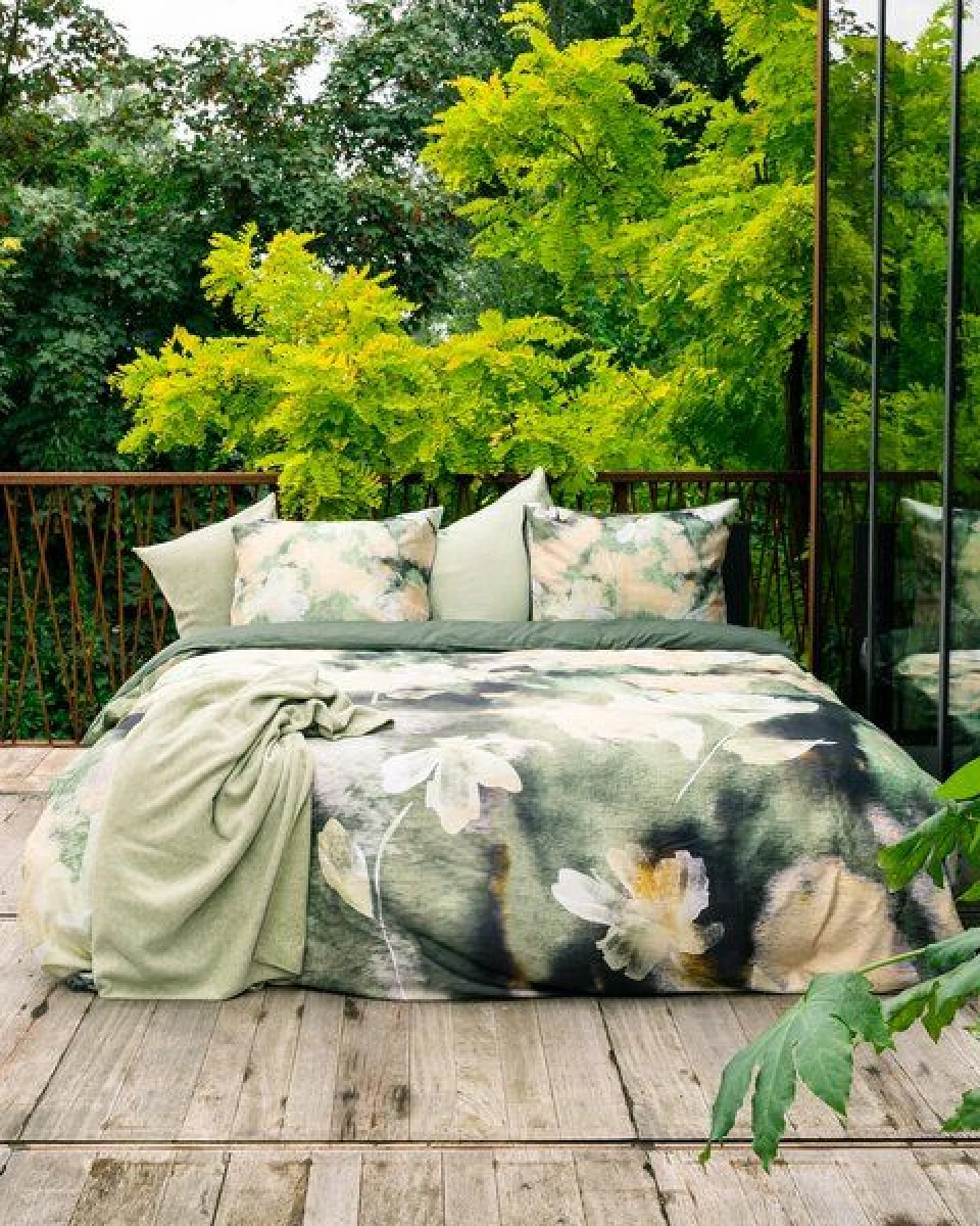 Kayori Moku - Bettwäsche - 100% Baumwolle-Satin – Ansicht 2