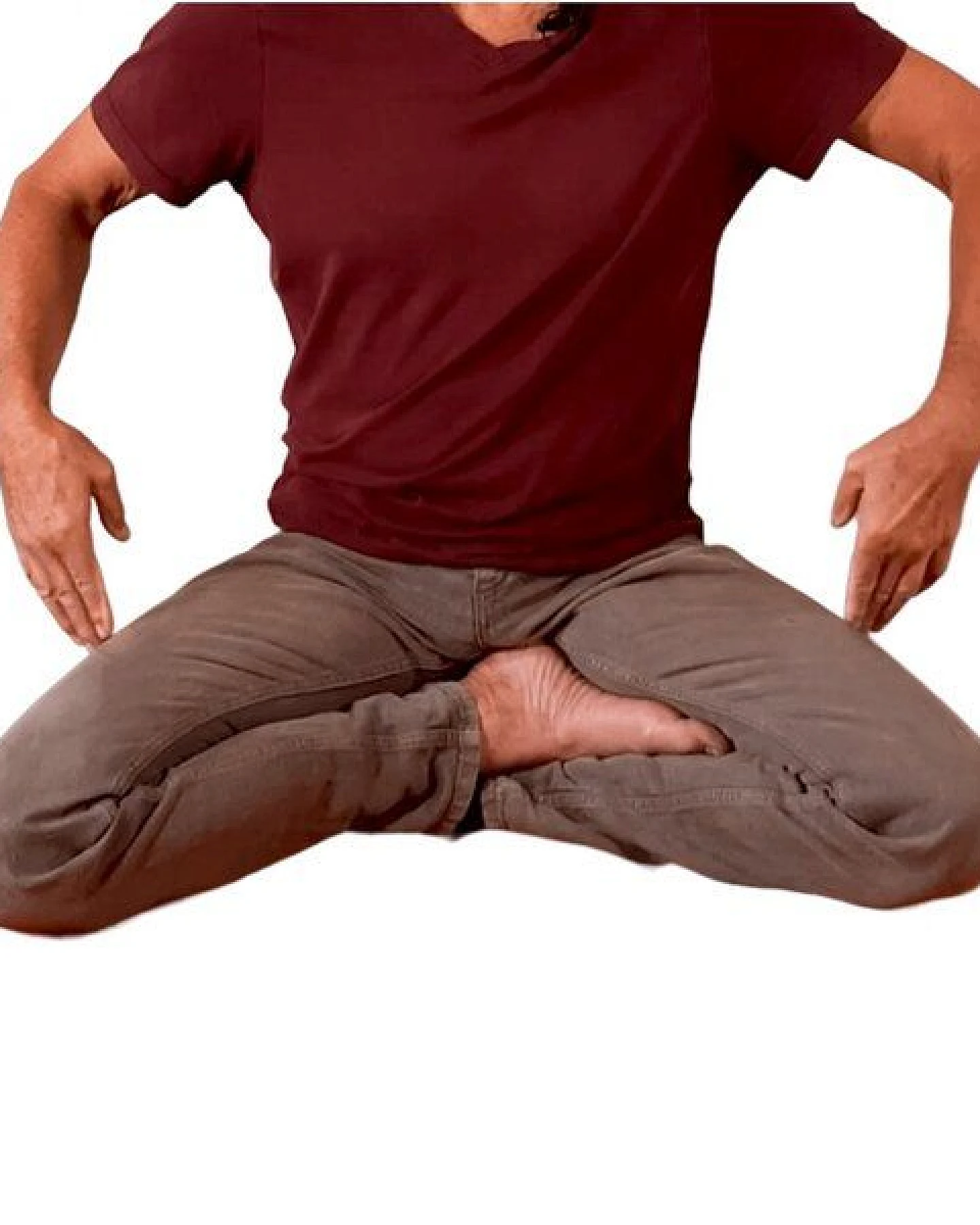 Speltex – Yoga-Sitzkissen / Meditationskissen – Hirseschalen mit Kautschuk (60 x 38 cm) – [Verschiedene Farben] – Ansicht 4