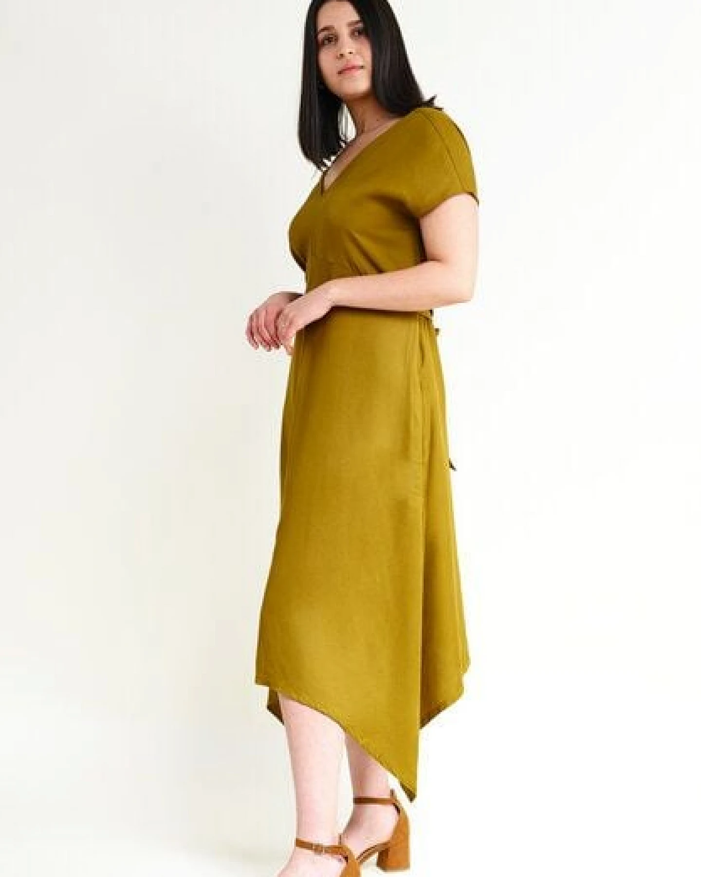 Studio Hertzberg Elegantes KII-RAA Sommerkleid aus Tencel – Ansicht 4
