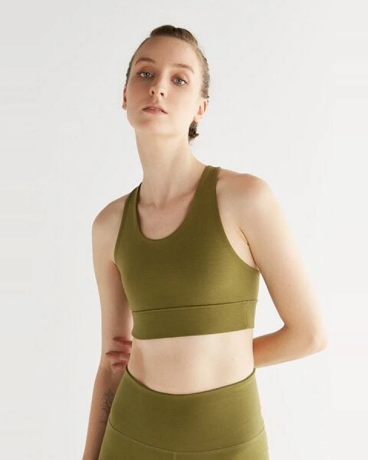 "True North" Damen Yogatops Sport BH Bustier aus Bio-Baumwolle T1202