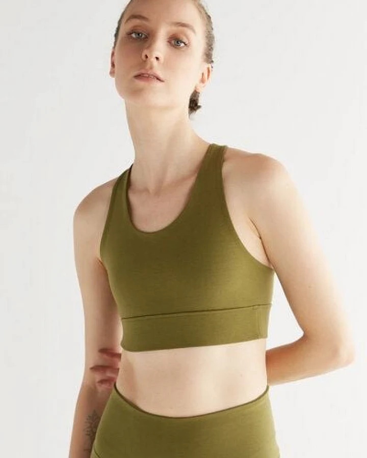 "True North" Damen Yogatops Sport BH Bustier aus Bio-Baumwolle T1202