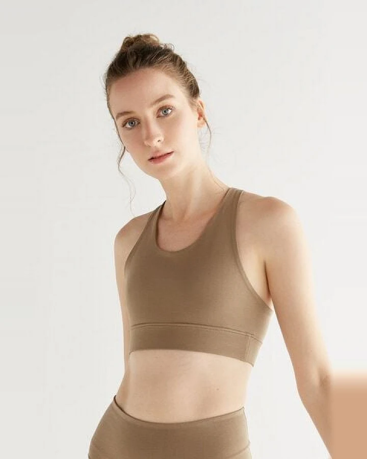 "True North" Damen Yogatops Sport BH Bustier aus Bio-Baumwolle T1202