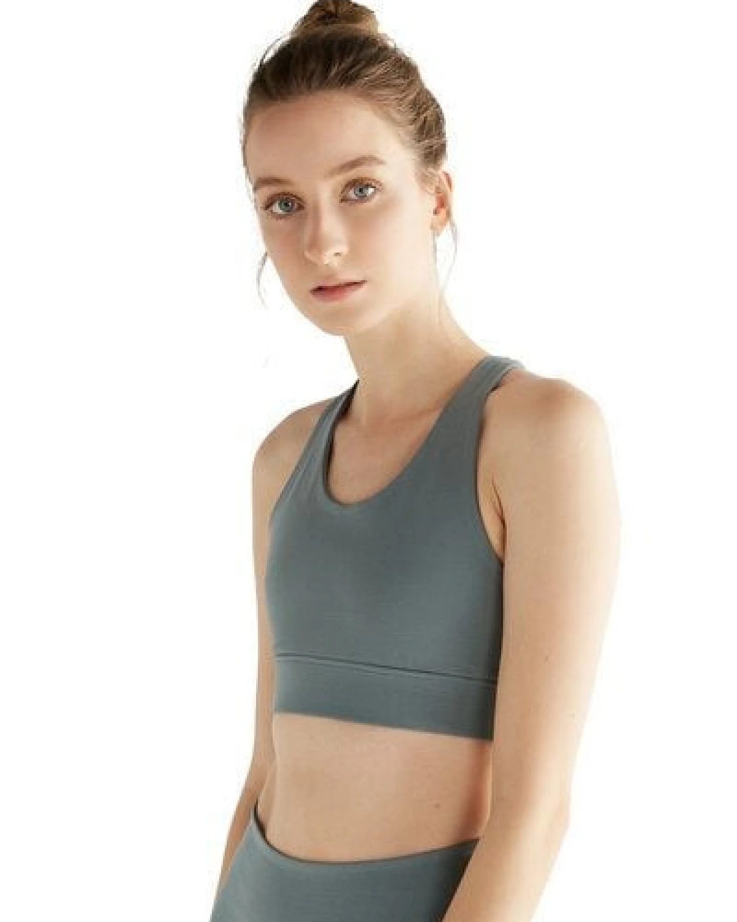 "True North" Damen Yogatops Sport BH Bustier aus Bio-Baumwolle T1202 – Ansicht 2