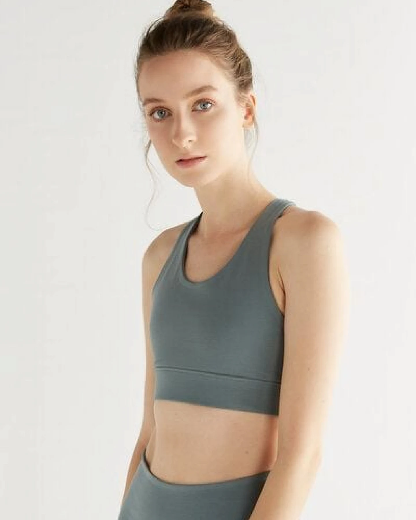 "True North" Damen Yogatops Sport BH Bustier aus Bio-Baumwolle T1202 – Ansicht 3