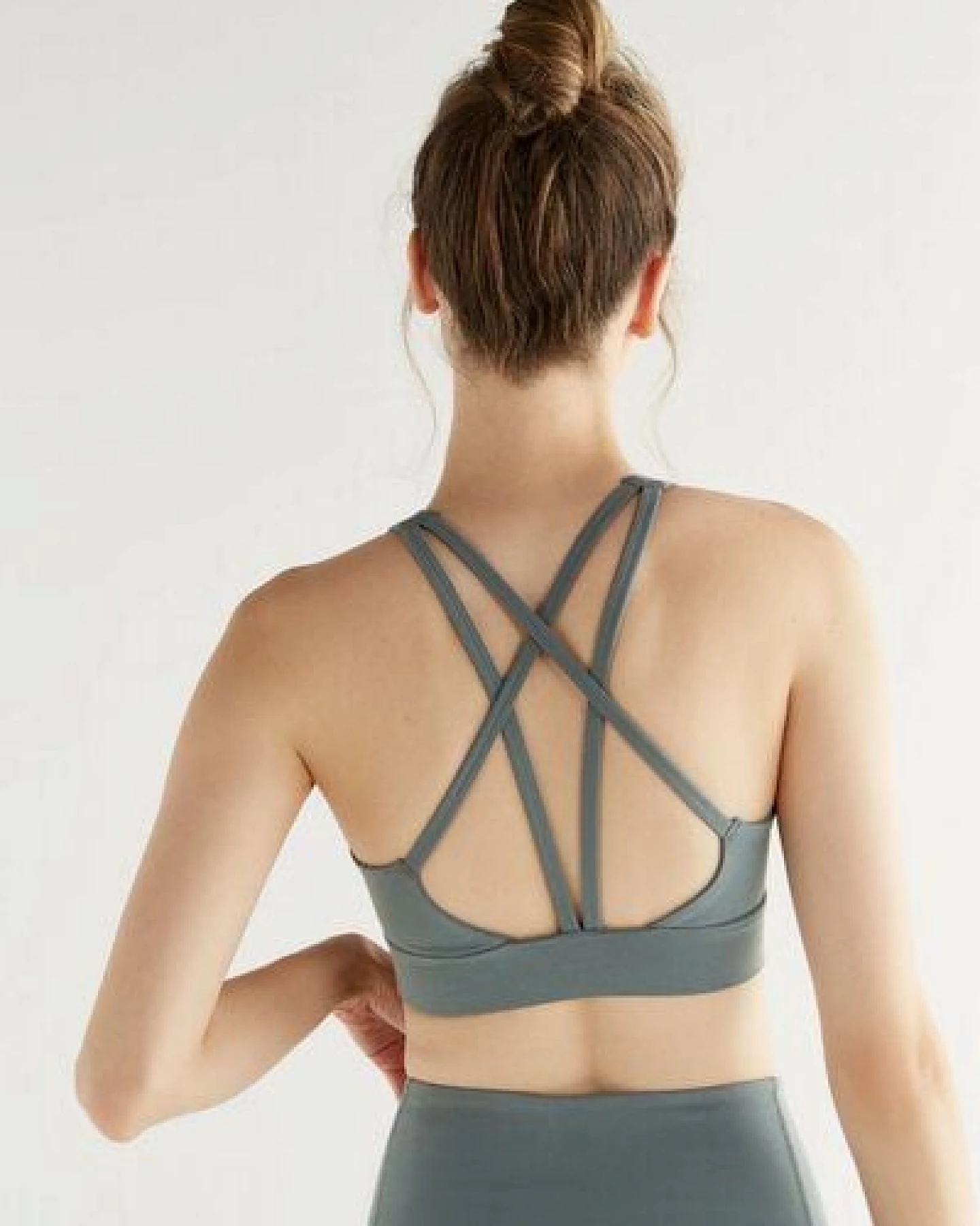 "True North" Damen Yogatops Sport BH Bustier aus Bio-Baumwolle T1202 – Ansicht 4
