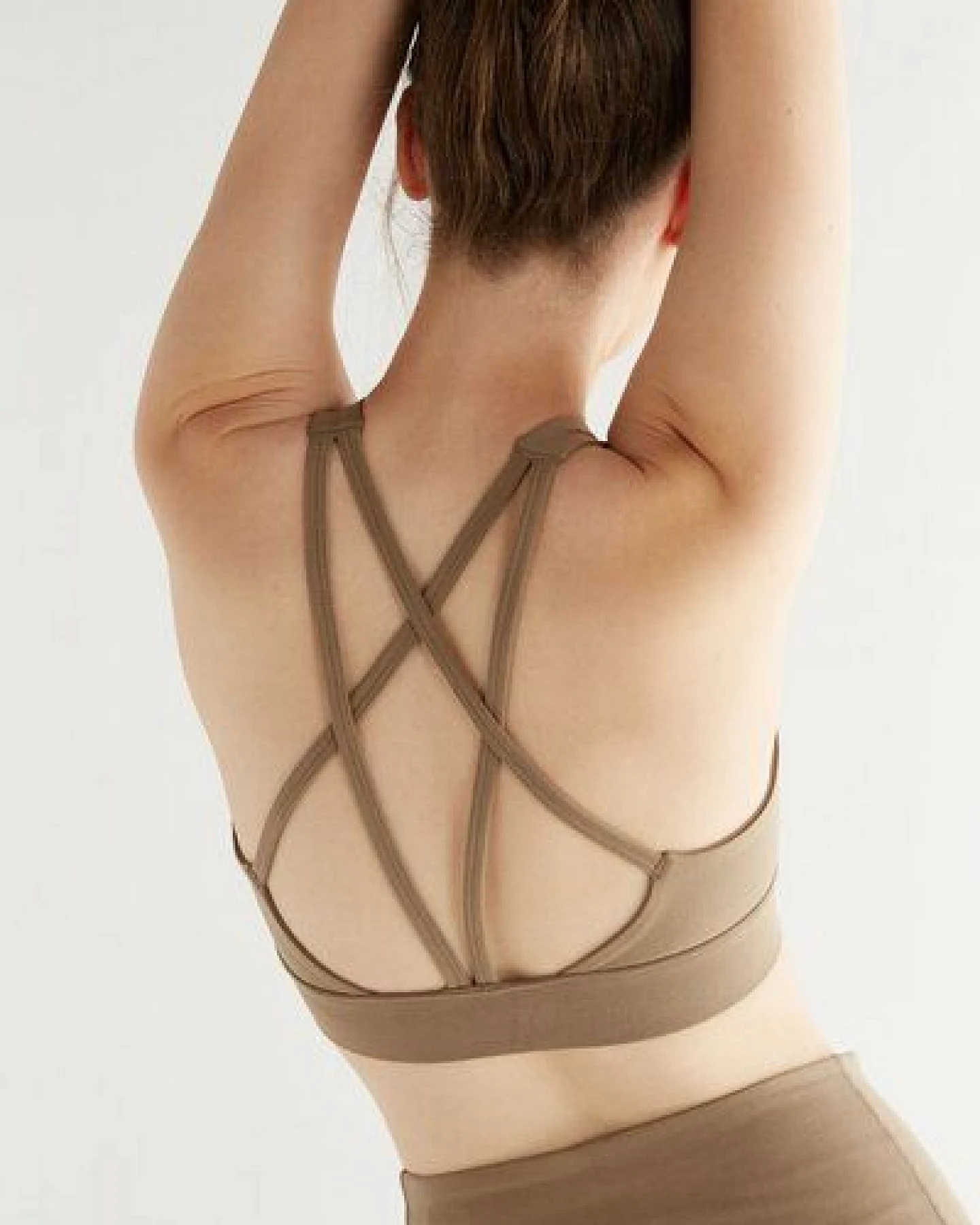 "True North" Damen Yogatops Sport BH Bustier aus Bio-Baumwolle T1202 – Ansicht 4