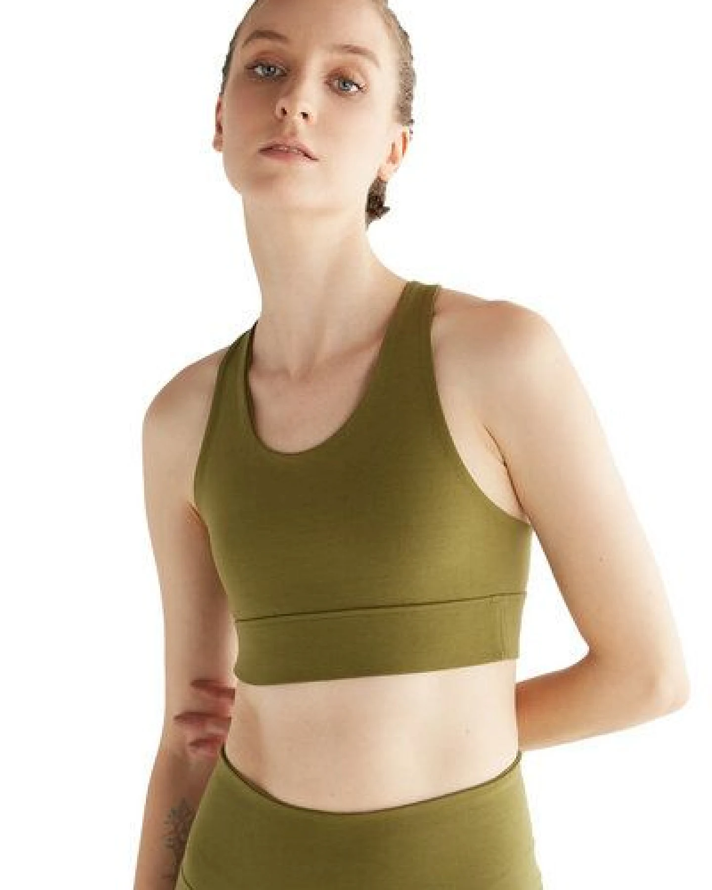 "True North" Damen Yogatops Sport BH Bustier aus Bio-Baumwolle T1202 – Ansicht 2