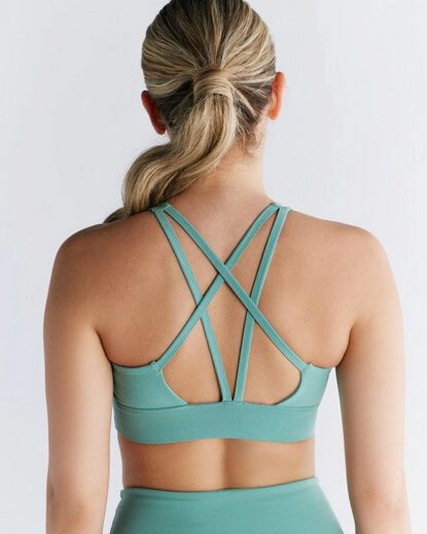 "True North" Damen Yogatops Sport BH Bustier aus Bio-Baumwolle T1202 – Ansicht 3
