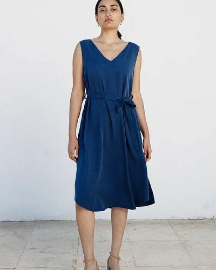 Studio Hertzberg MIDIKLEID "LAU-RAA" AUS TENCEL