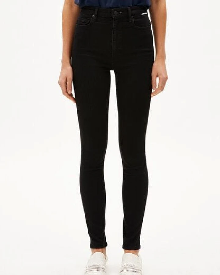 ARMEDANGELS INGAA Damen Skinny Jeans High Waist Bio-Baumwoll Mix X-Stretch