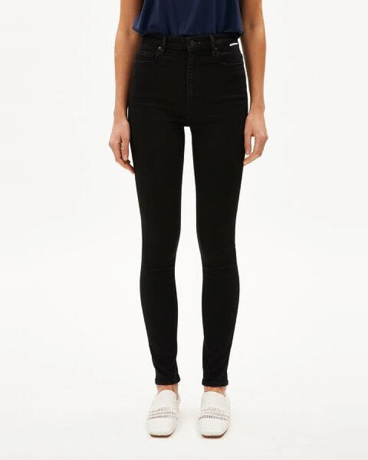 ARMEDANGELS INGAA Damen Skinny Jeans High Waist Bio-Baumwoll Mix X-Stretch