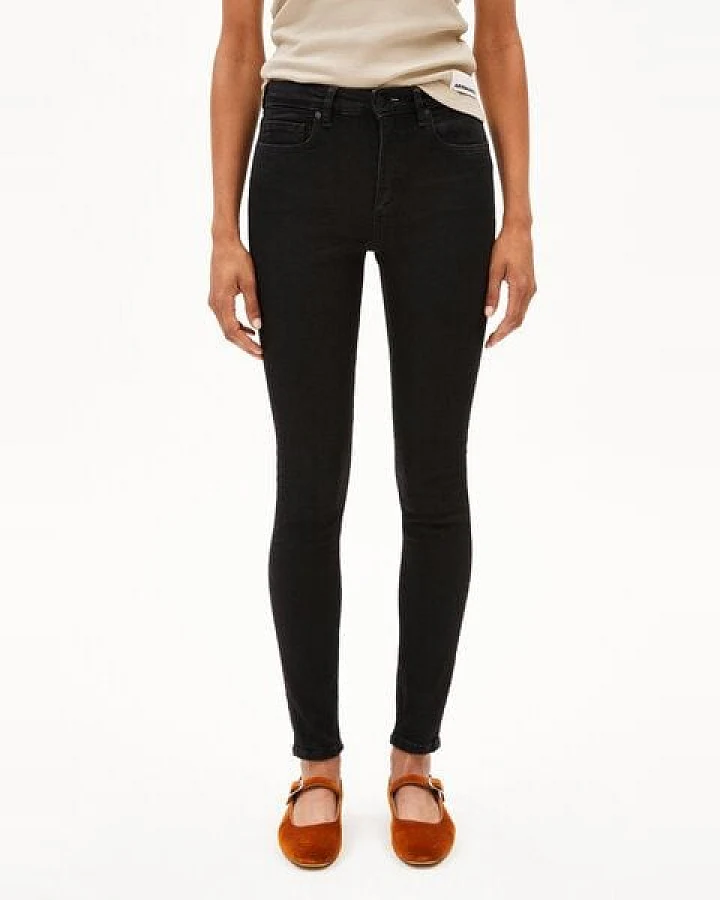 ARMEDANGELS TILLAA Damen Skinny Jeans Mid Waist Bio-Baumwoll Mix X-Stretch