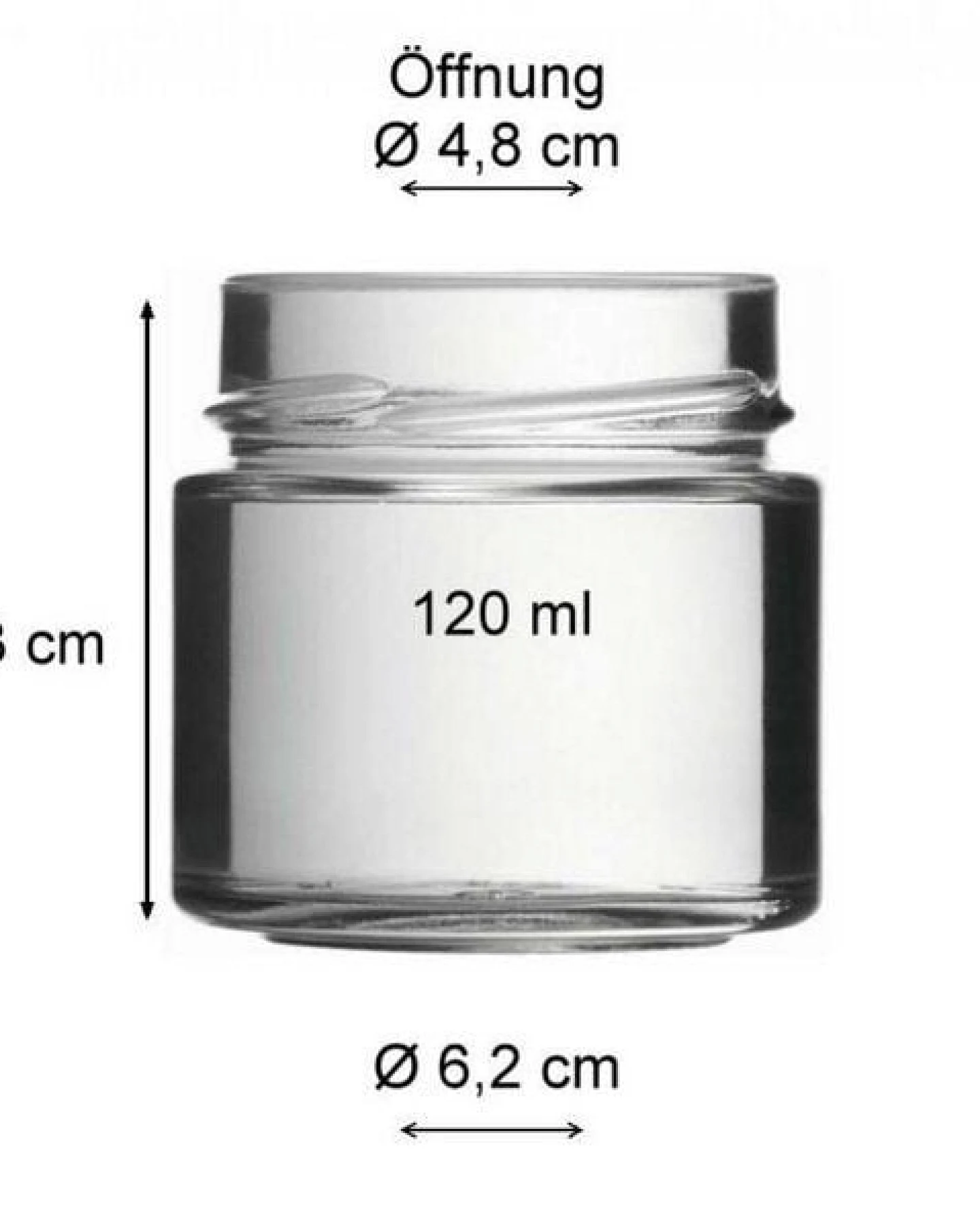 mikken Einmachglas 120 - 1000 ml mit Schraubverschluss Vorratsglas – Ansicht 3
