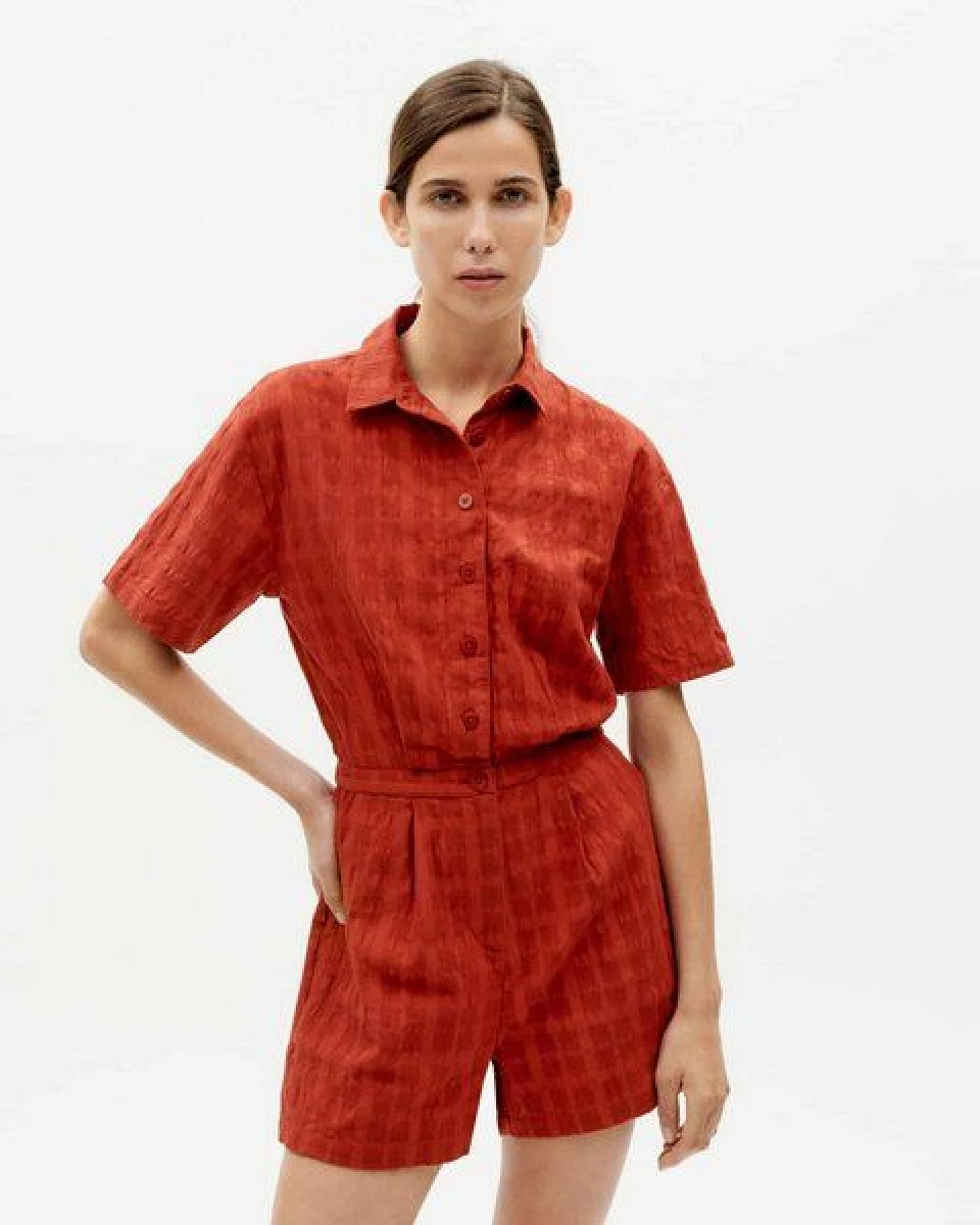 thinking mu Jumpsuit - Agata - aus Biobaumwolle – Ansicht 2