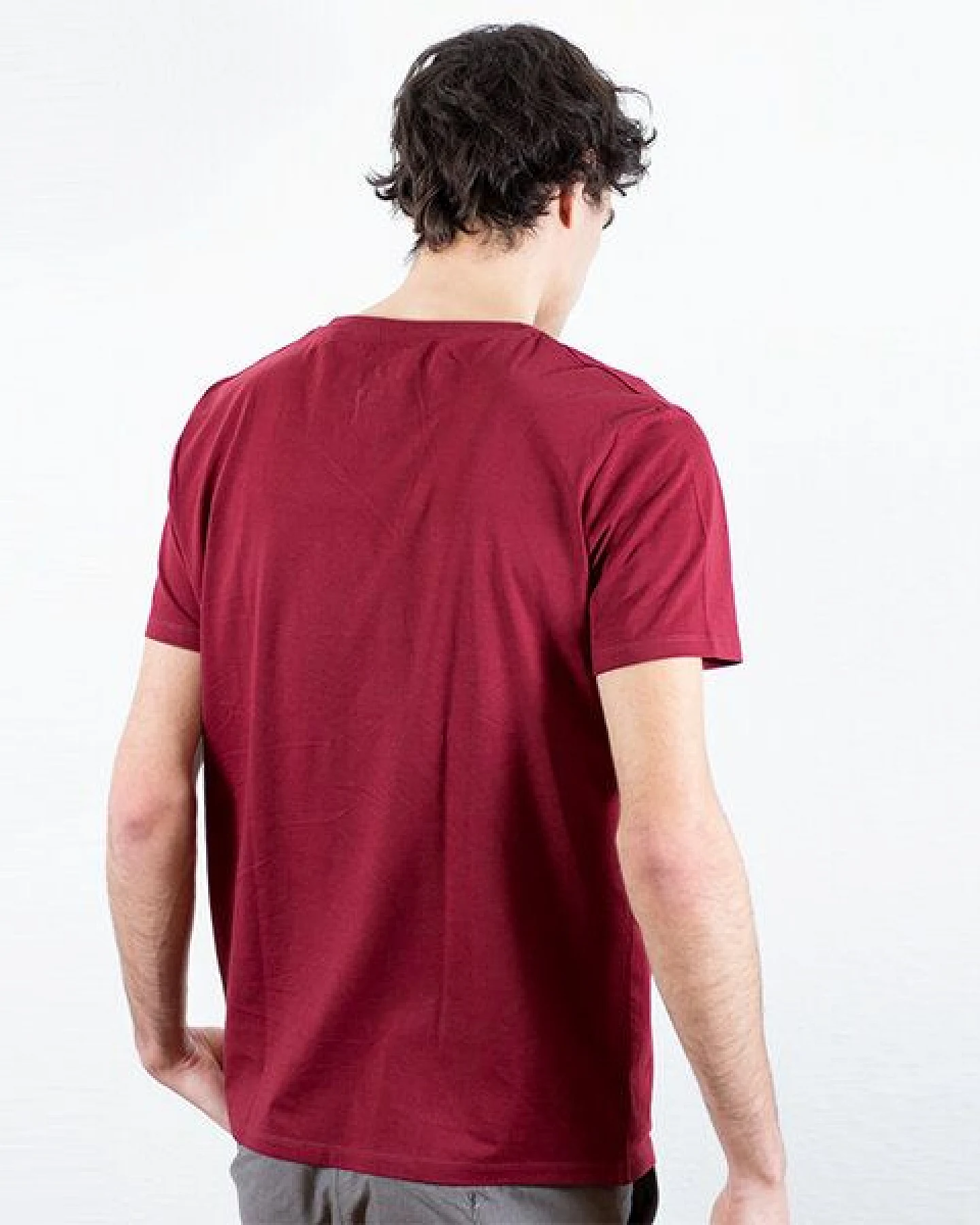 Spangeltangel Herrenshirt "Fahrräder", bedruckt, Siebdruck, sportlich, Bio-Baumwolle – Ansicht 4