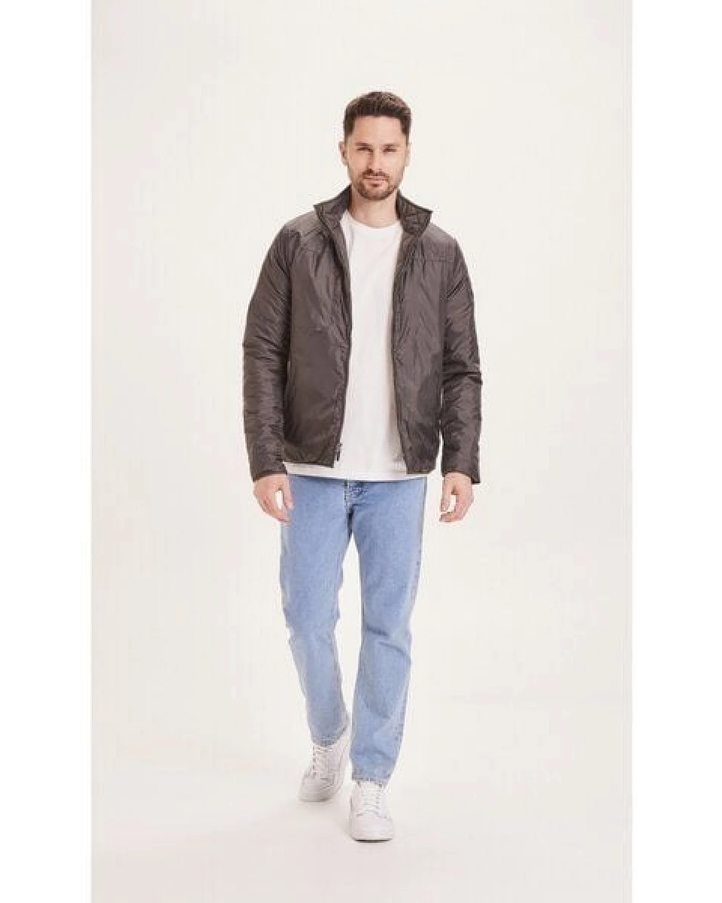 KnowledgeCotton Apparel Wendbare Jacke FJORD aus recyceltem Polyester – Ansicht 4