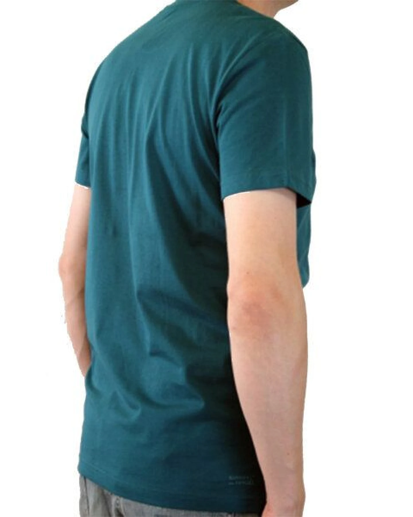 Spangeltangel Herrenshirt "Kletterer", bedruckt, Herren, Siebdruck, sportlich – Ansicht 3