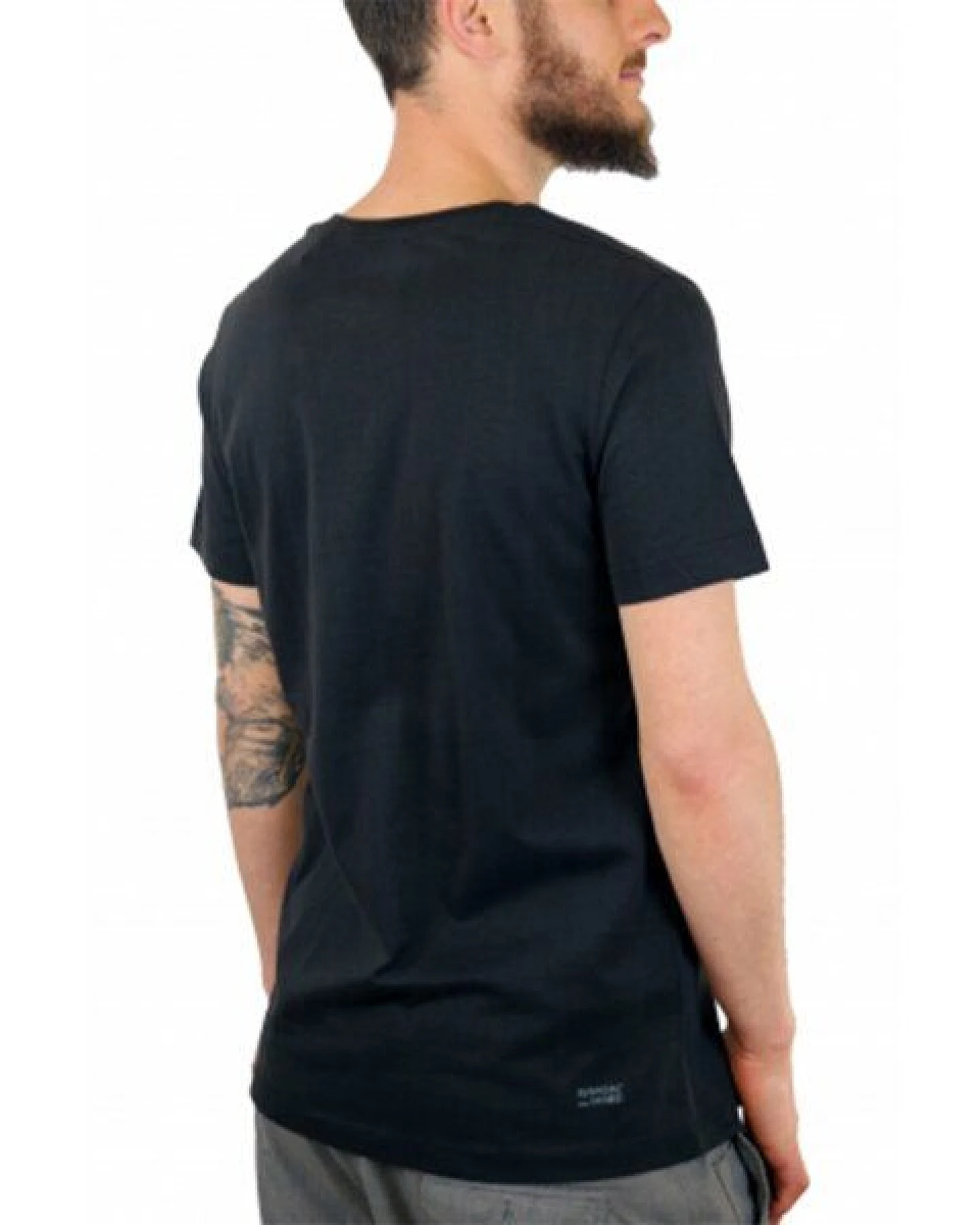 Spangeltangel Herrenshirt "Kletterer", bedruckt, Herren, Siebdruck, sportlich – Ansicht 4