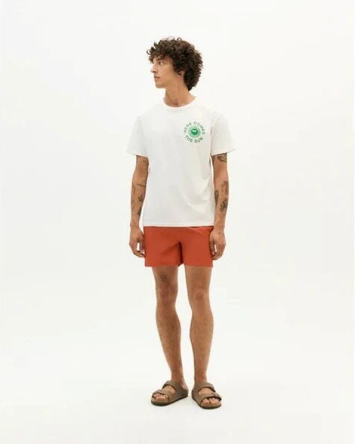 thinking mu Badehose - Seersucker Limpopo - aus recyceltem Polyester