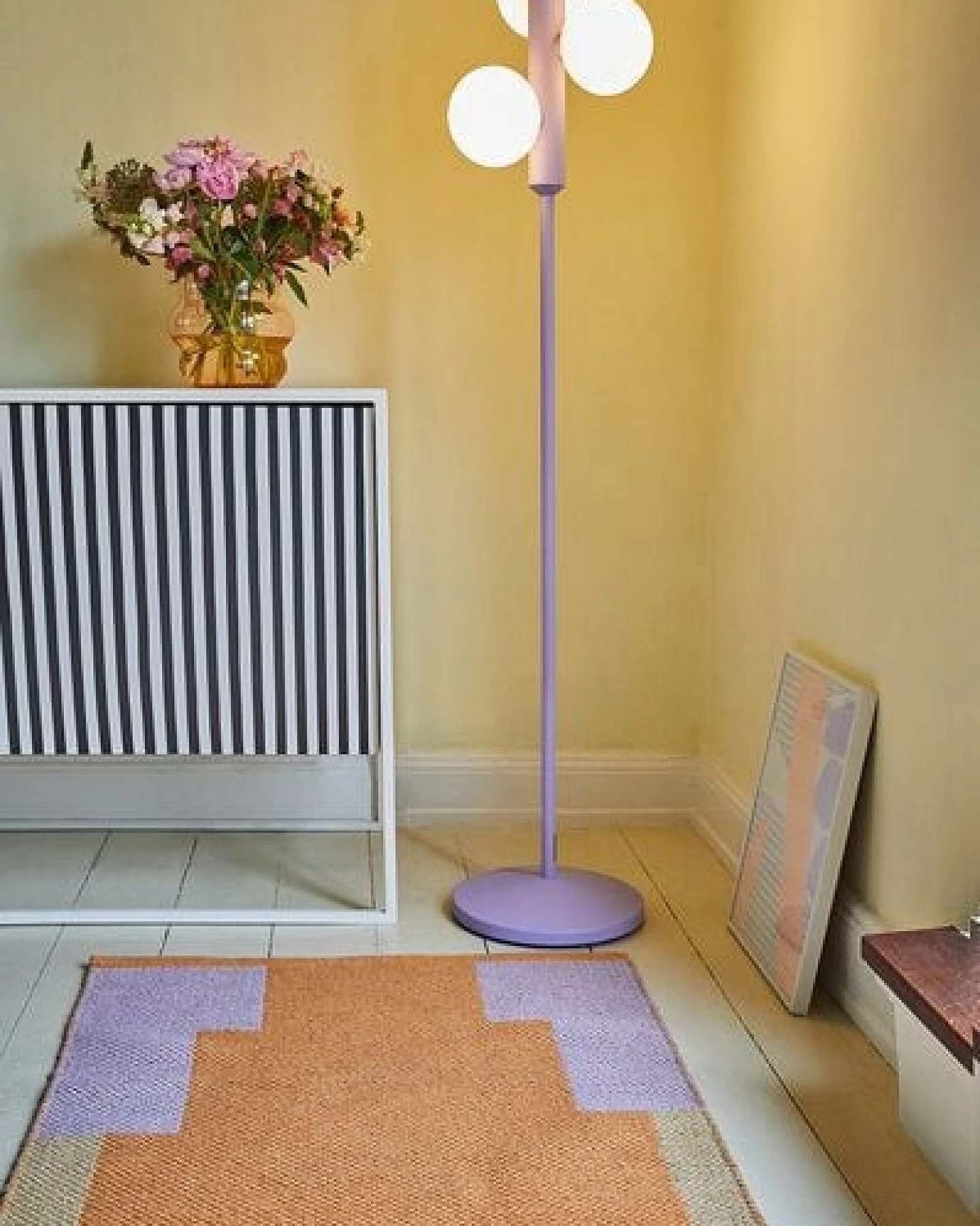 liv interior Recycelter Baumwollteppich HONEY – Ansicht 3