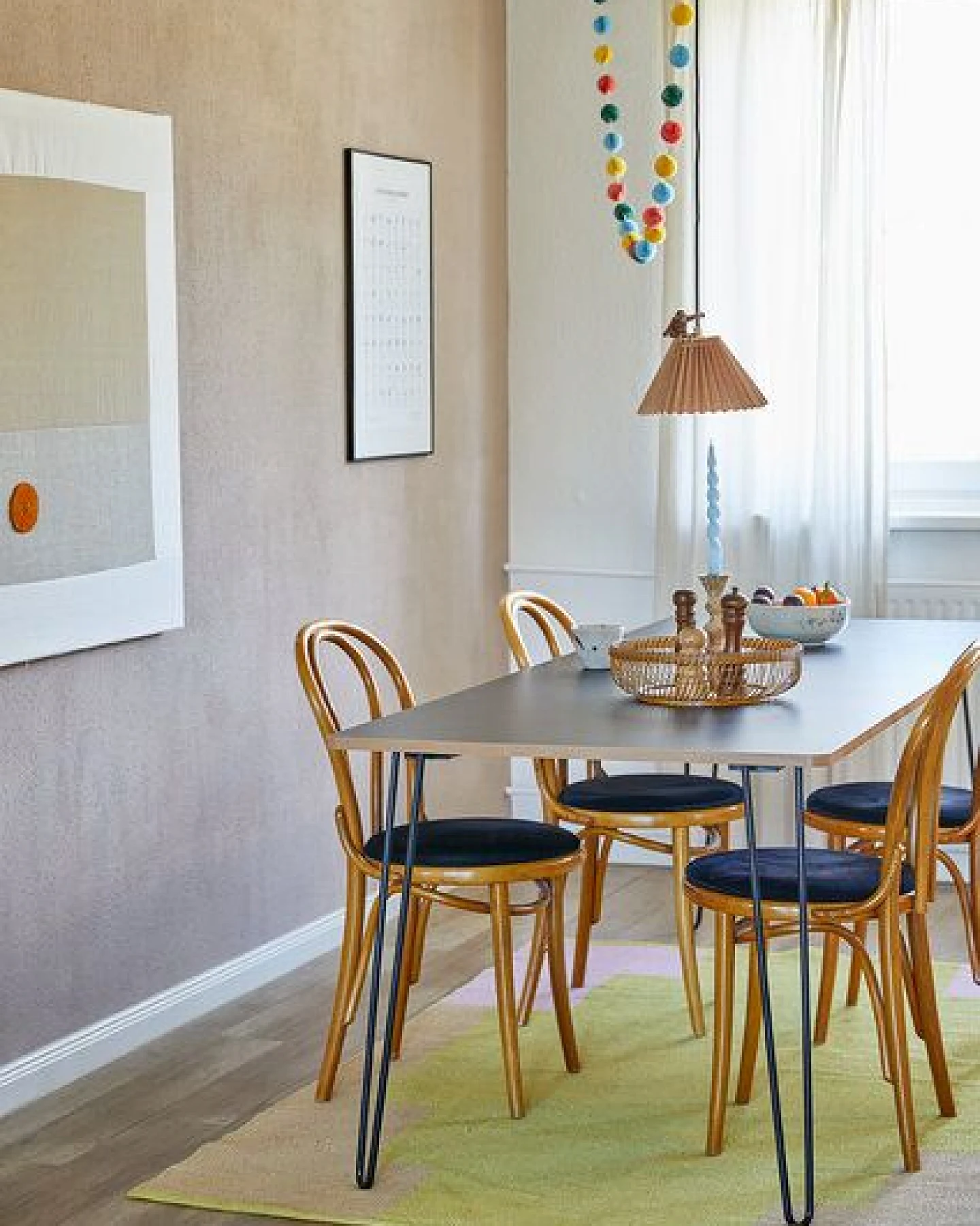 liv interior Recycelter Baumwollteppich HONEY – Ansicht 3