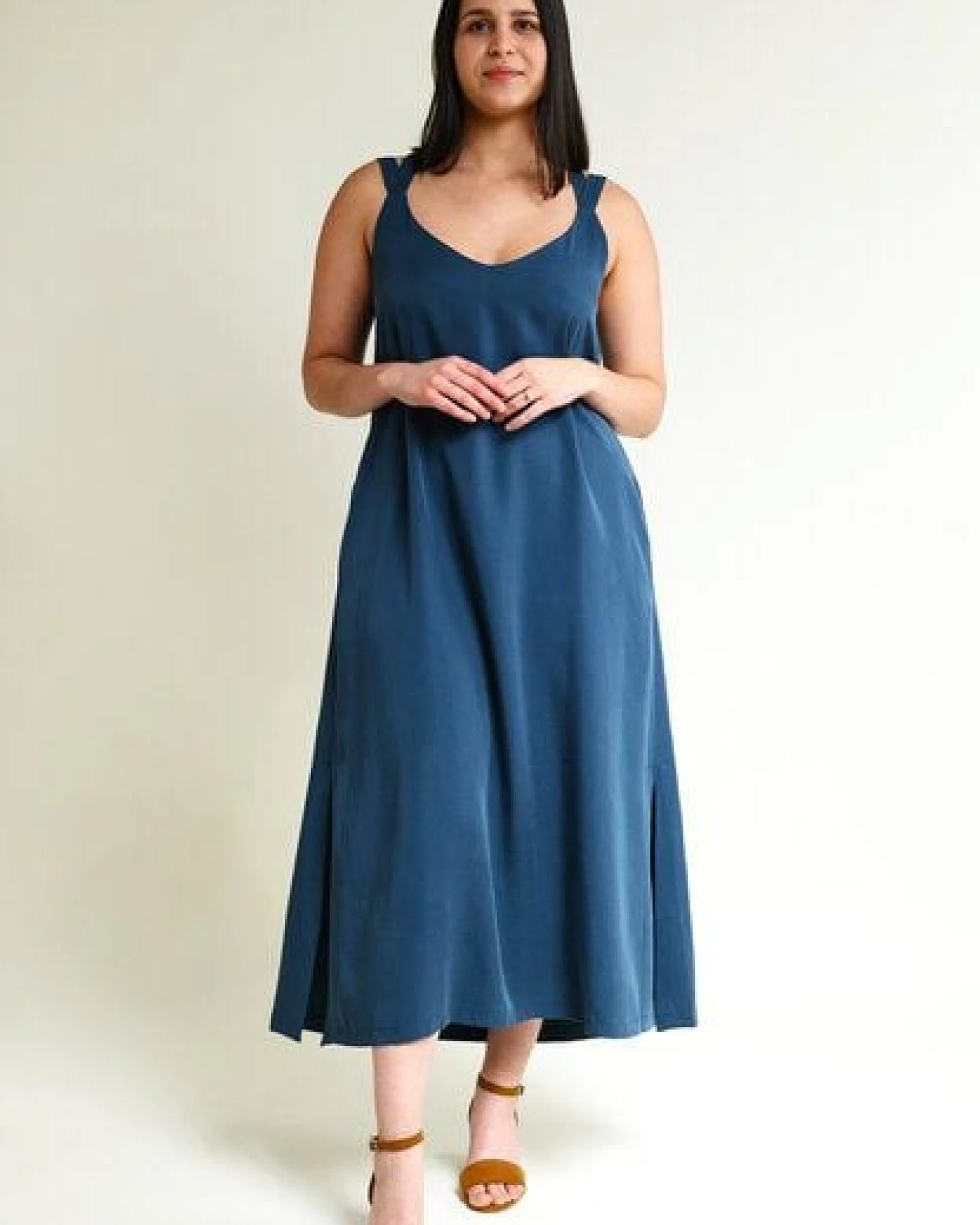 Studio Hertzberg MAXIKLEID "O-TERRE" AUS Tencel – Ansicht 4